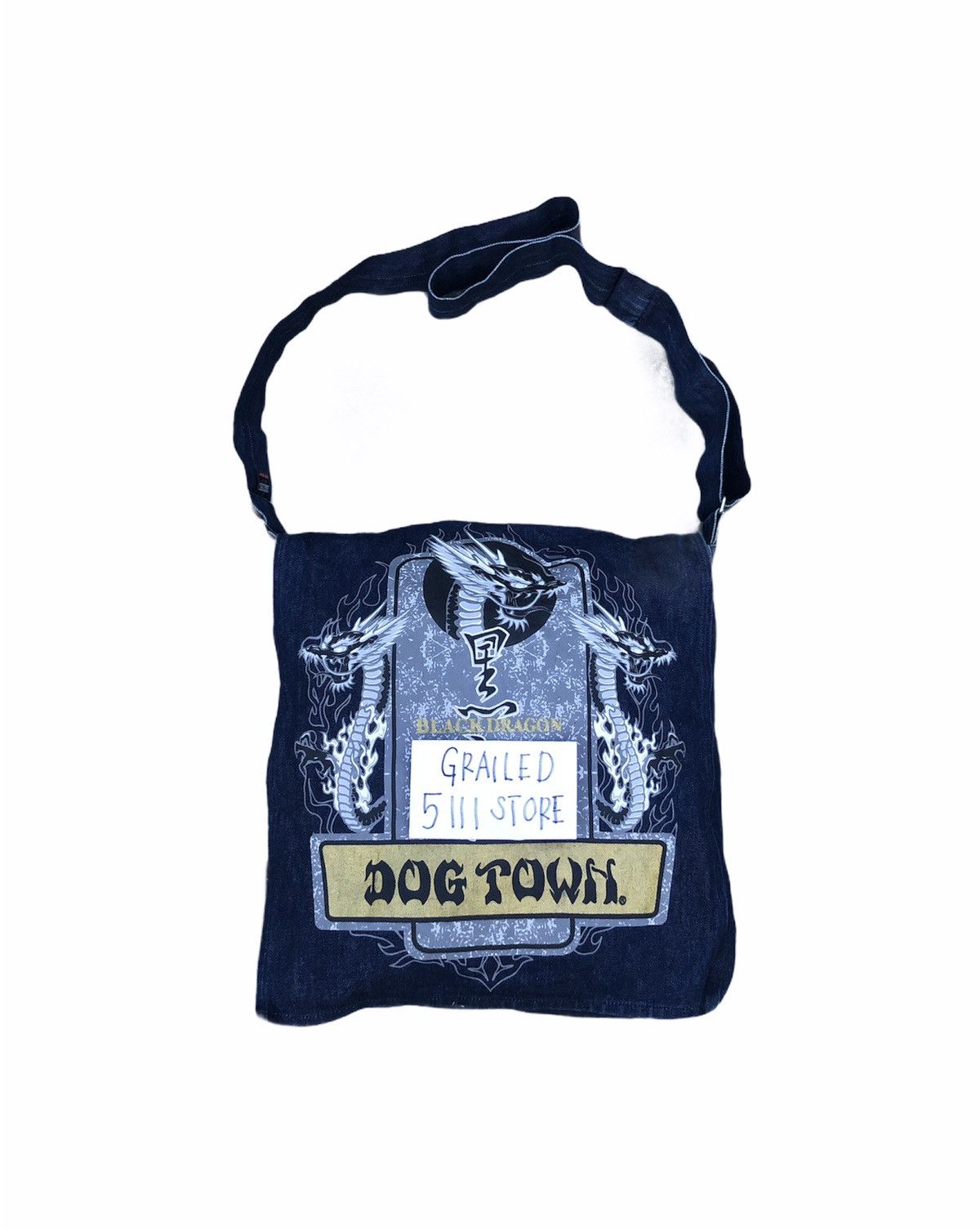 Dogtown × Vintage DOGTOWN black dragon massenger bag Size ONE SIZE - 2 Thumbnail
