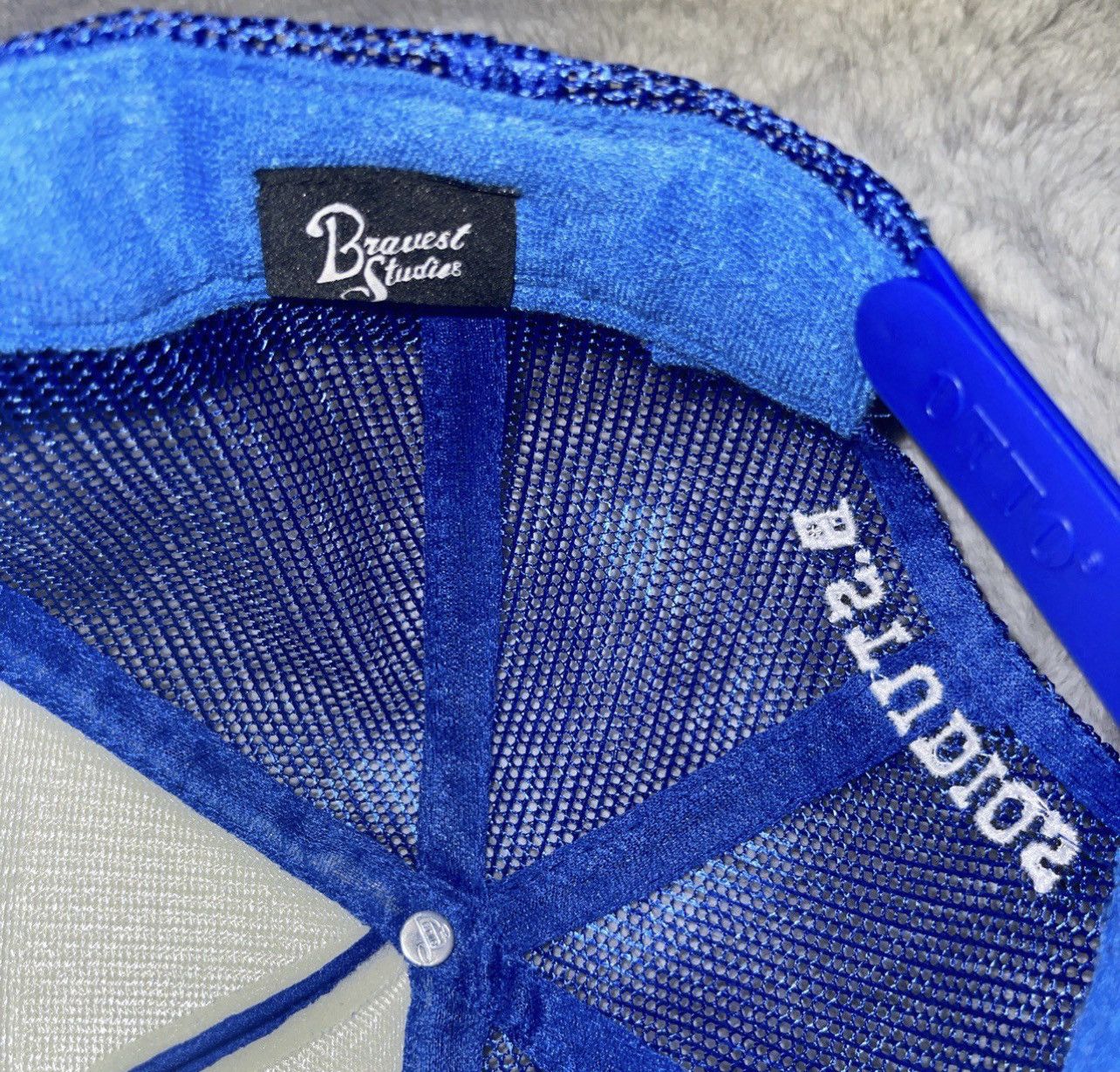 Bravest Studios Bravest Studios SS21 LV Dodgers Trucker Hat Size ONE SIZE - 4 Thumbnail