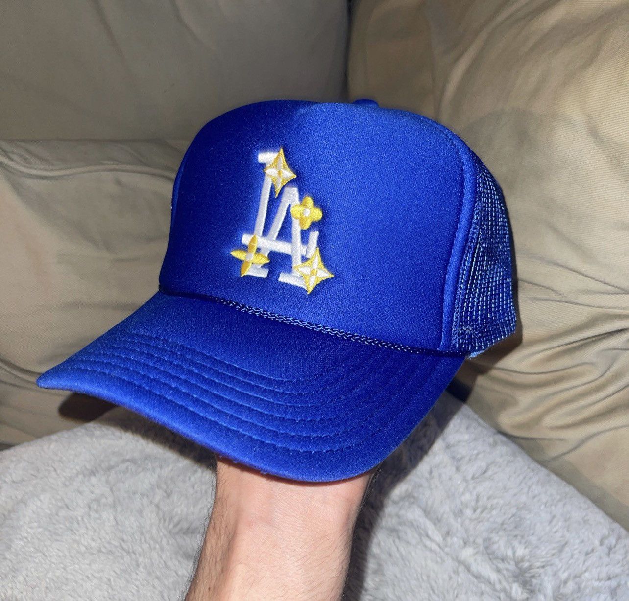 Bravest Studios Bravest Studios SS21 LV Dodgers Trucker Hat Size ONE SIZE - 2 Thumbnail