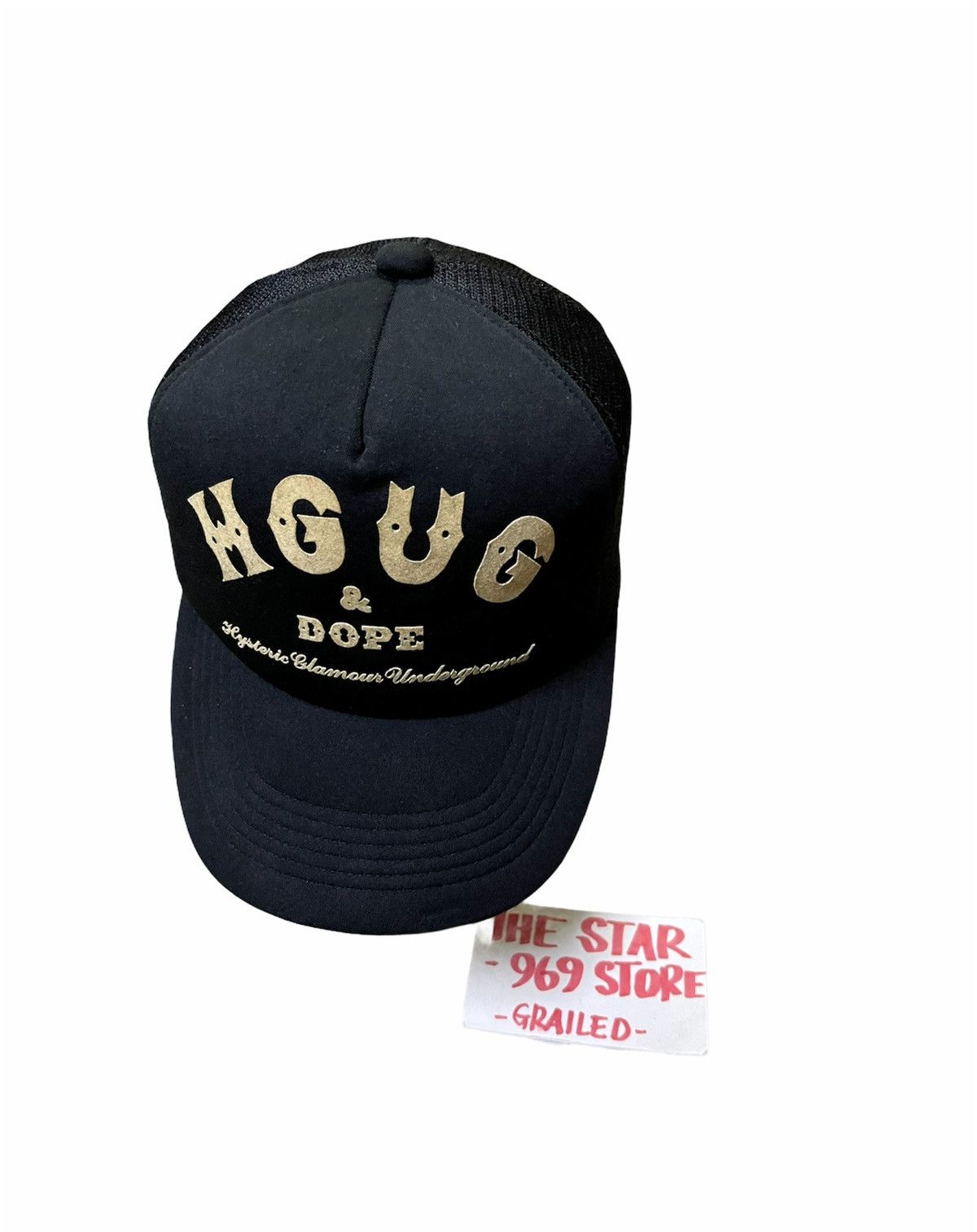 Hysteric Glamour HYSTERIC GLAMOUR TRUCKER CAP HAT Size ONE SIZE - 2 Thumbnail