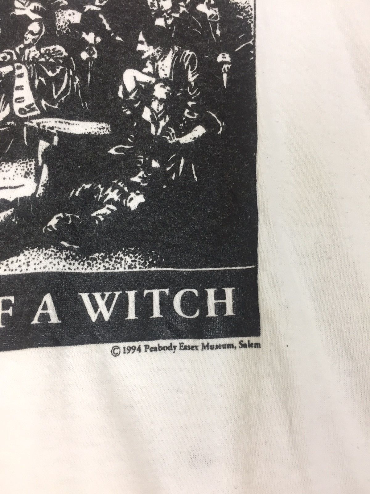 Expert Horror × Vintage Vintage 90s Movie Horror Salem Witch Trials Distressed Tee Size US M / EU 48-50 / 2 - 3 Thumbnail