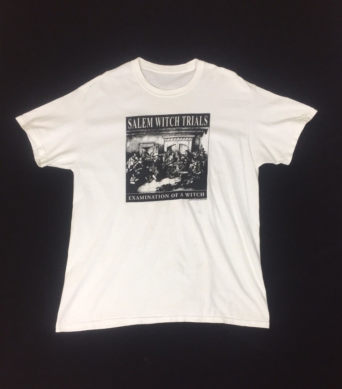 Expert Horror × Vintage Vintage 90s Movie Horror Salem Witch Trials Distressed Tee Size US M / EU 48-50 / 2 - 2 Thumbnail