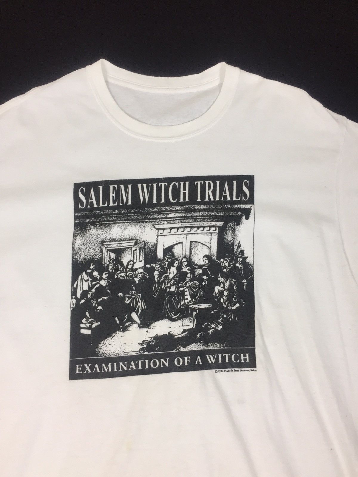 Expert Horror × Vintage Vintage 90s Movie Horror Salem Witch Trials Distressed Tee Size US M / EU 48-50 / 2 - 1 Thumbnail