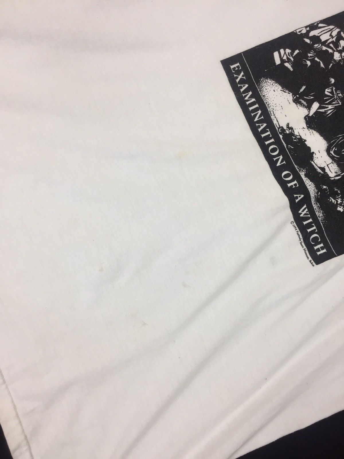 Expert Horror × Vintage Vintage 90s Movie Horror Salem Witch Trials Distressed Tee Size US M / EU 48-50 / 2 - 5 Thumbnail
