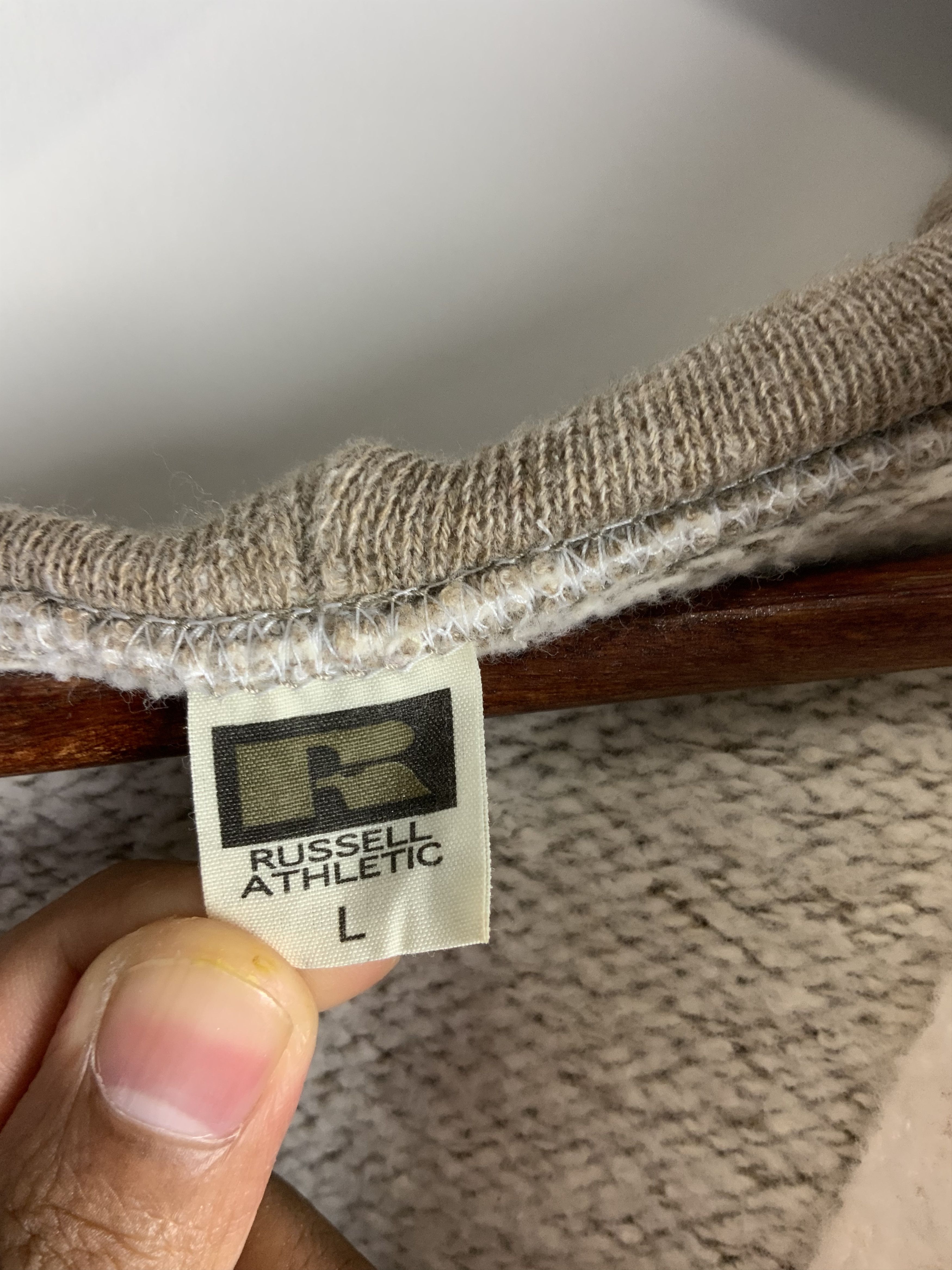 Vintage Russell Atheletic Hoodie Sweater Size US L / EU 52-54 / 3 - 18 Thumbnail