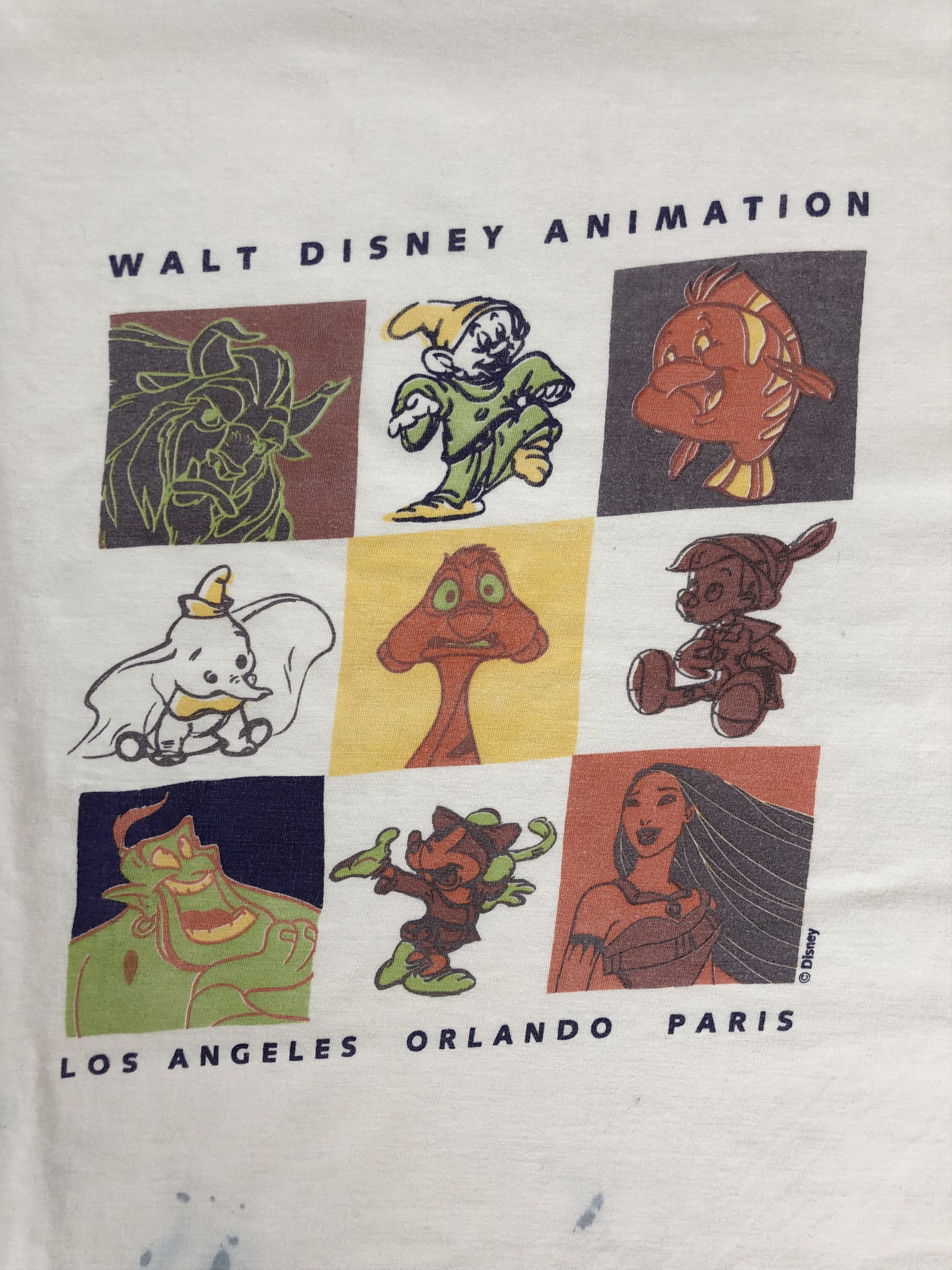 Cartoon Network Vintage 90s Walt Disney Animation (Mickey Mouse Winnie Pooh Size US L / EU 52-54 / 3 - 2 Thumbnail