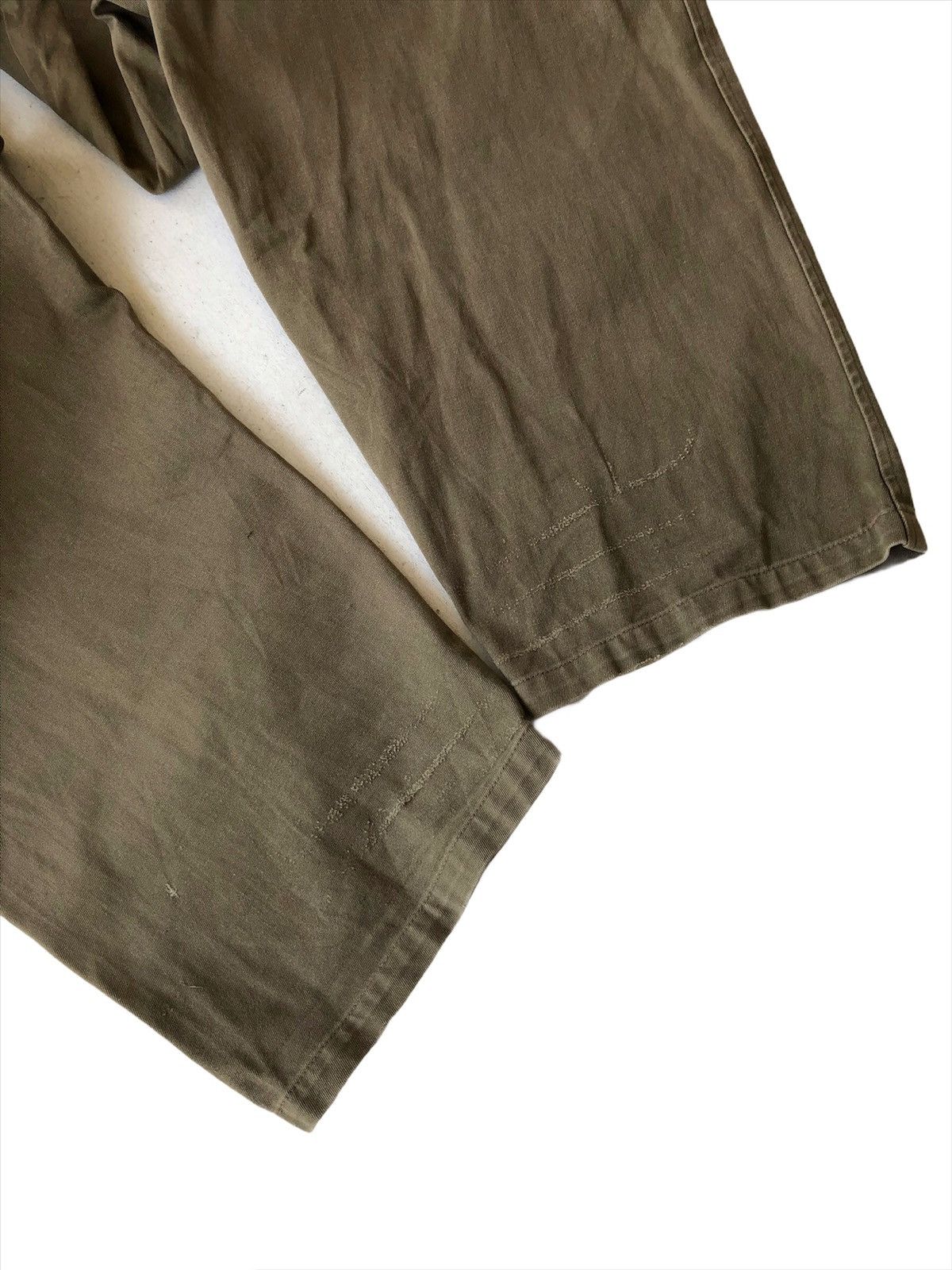 Yohji Yamamoto GRAIL🔥80s Yohji Yamamoto Men Line Gabardine 🎈Pants Size US 29 - 7 Thumbnail