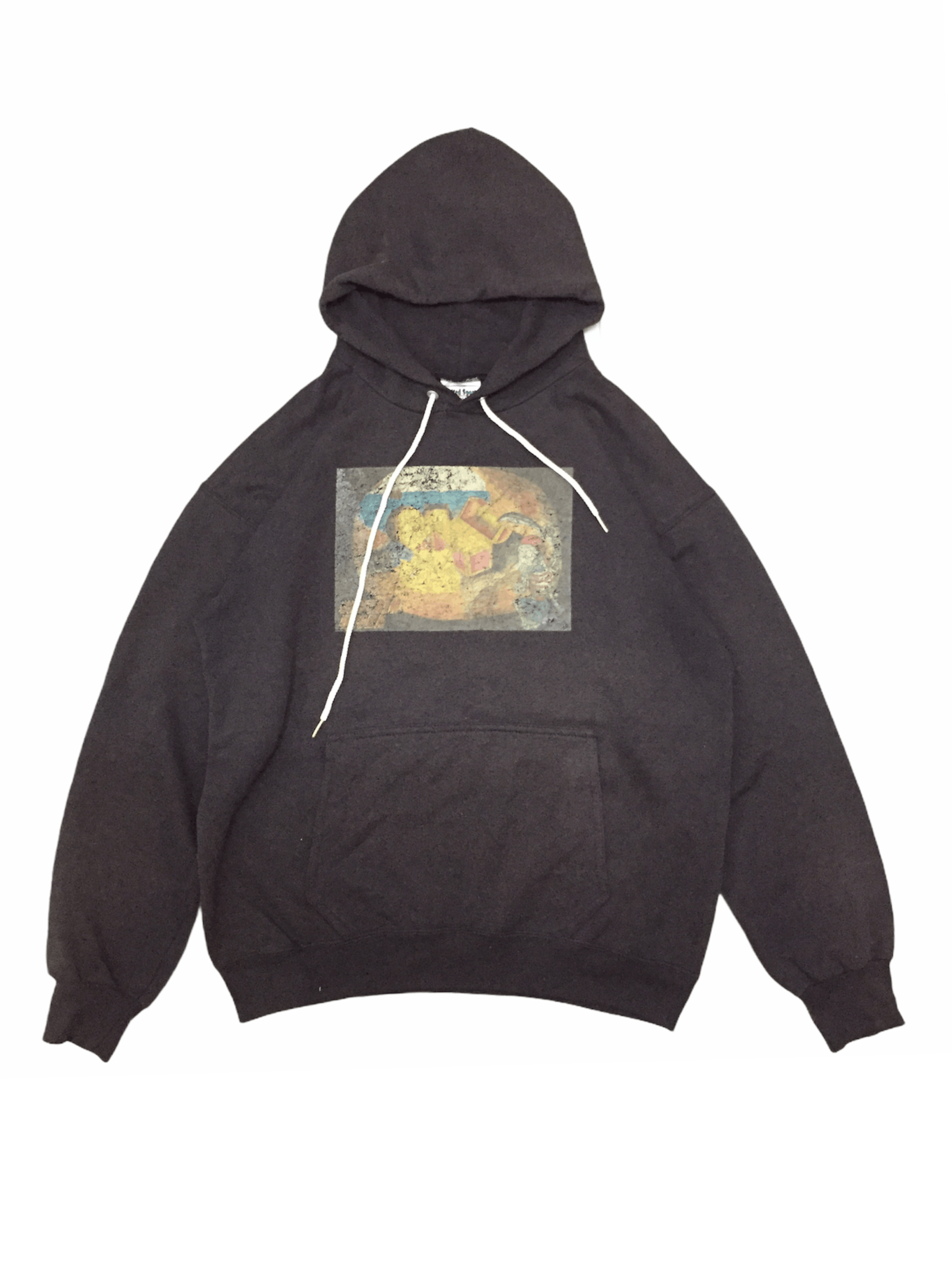 image of 90's 20471120 Caption Hyoma Hoodie in Faded Black, Men's (Size Medium)