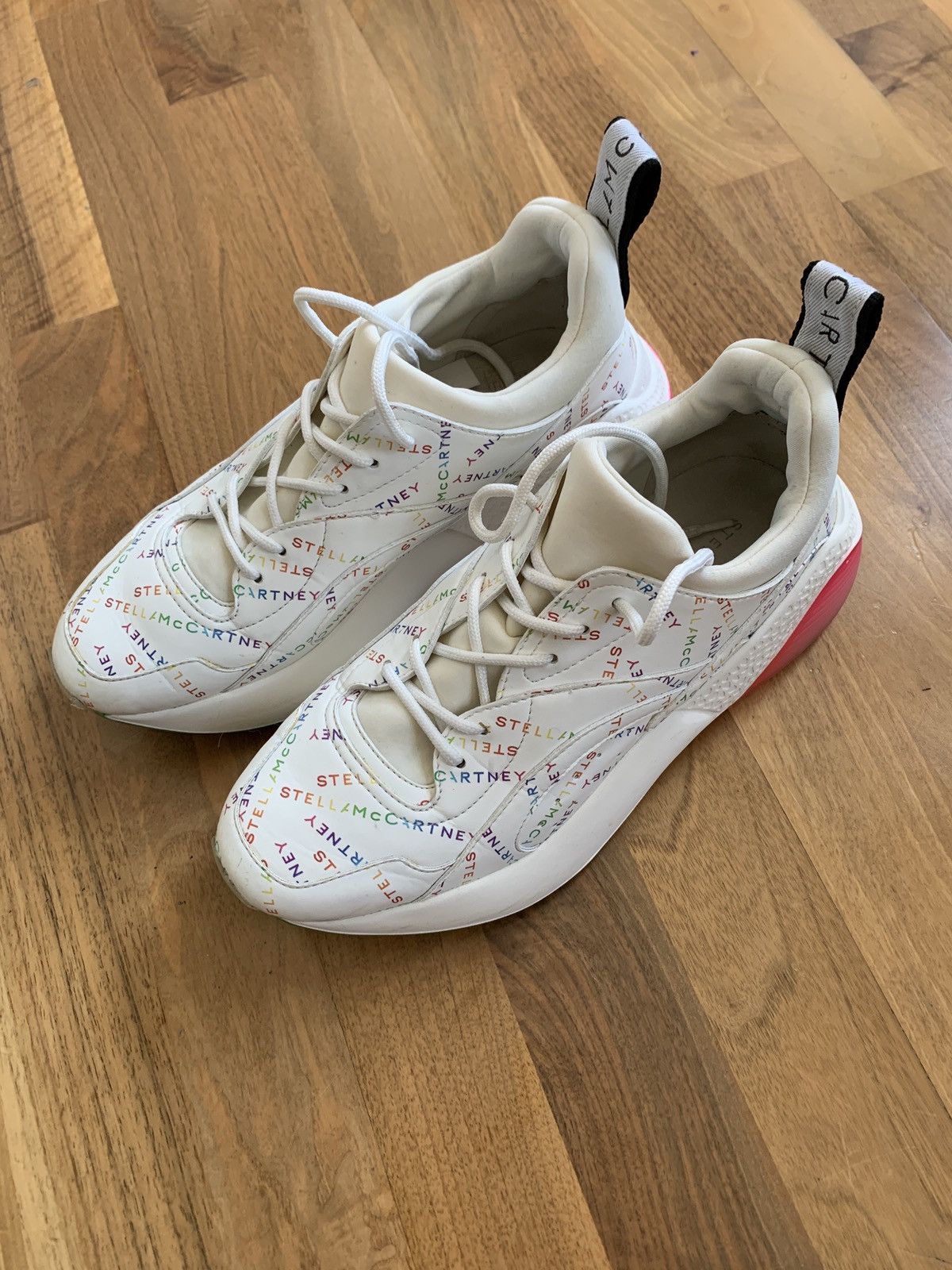 Stella McCartney Eclypse vegan sneakers in rainbow Footwear