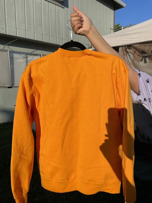 Supreme nike best sale jewel crewneck orange