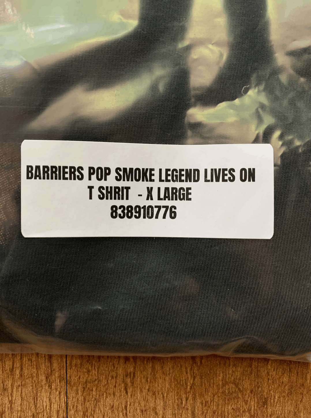 Barriers RARE: Pop Smoke x Barriers Legends Live On Shirt Size US XL / EU 56 / 4 - 3 Thumbnail