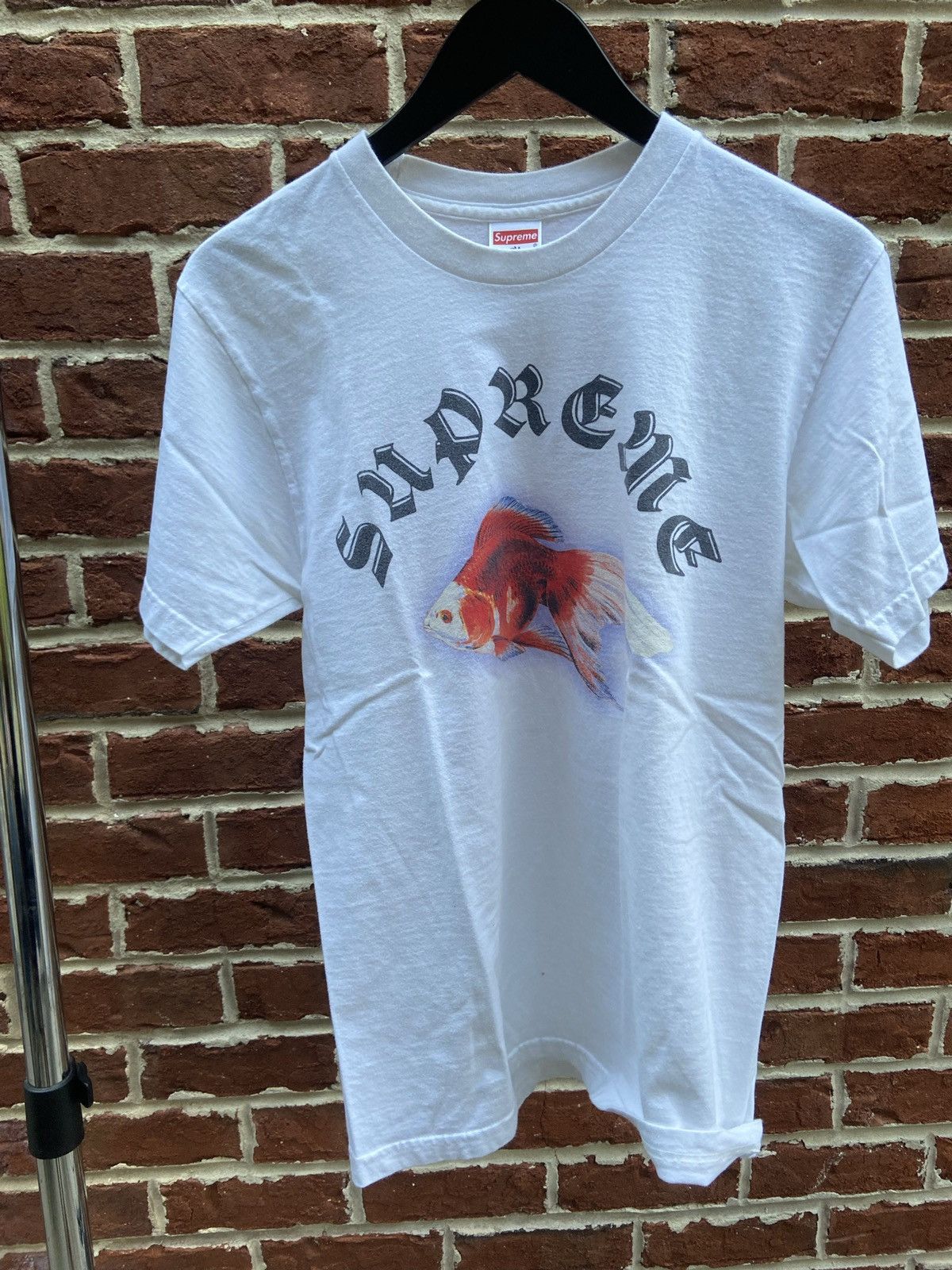 Supreme sasquatchfabrix goldfish clearance tee