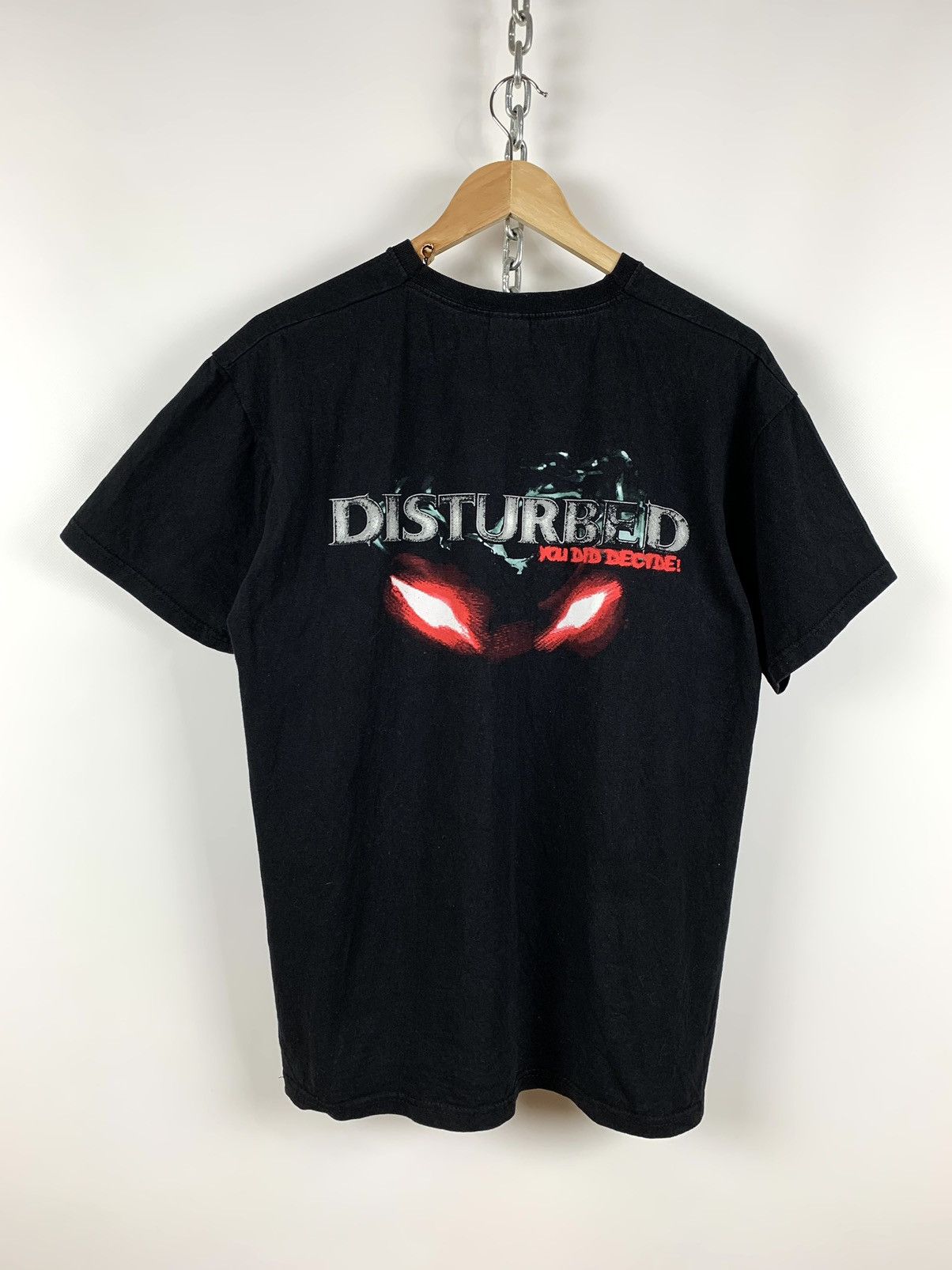Band Tees Vintage Disturbed You Did Decide Band Metal Rock T-Shirt Size US M / EU 48-50 / 2 - 2 Thumbnail