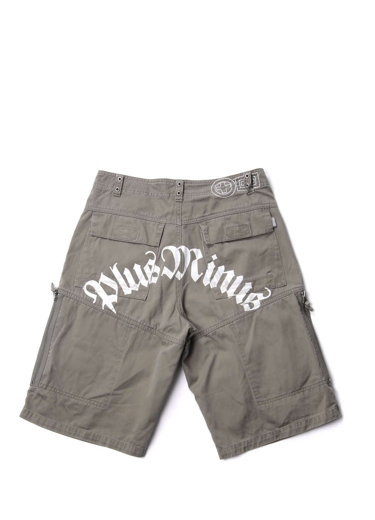 Japanese Brand × Vintage Vintage Plusminus +- Cargo Bondage Relaxed Shorts Size US 30 / EU 46 - 2 Thumbnail
