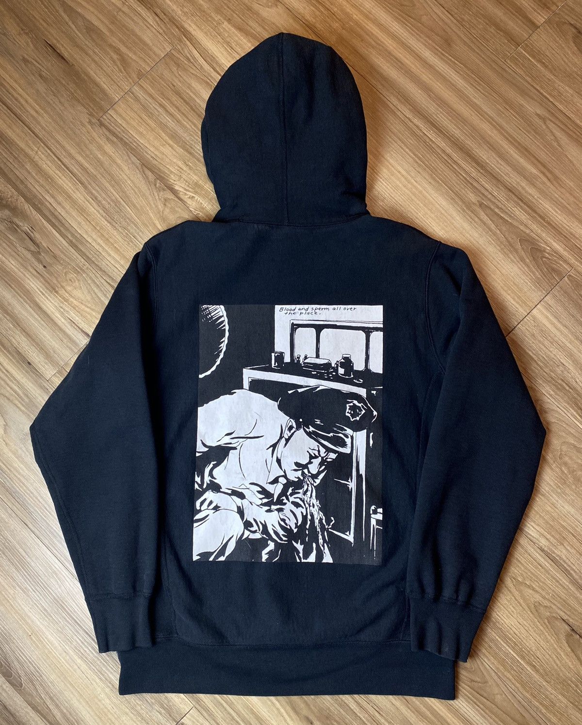 Supreme Supreme Raymond Pettibon Blood & Sperm Hoodie | Grailed