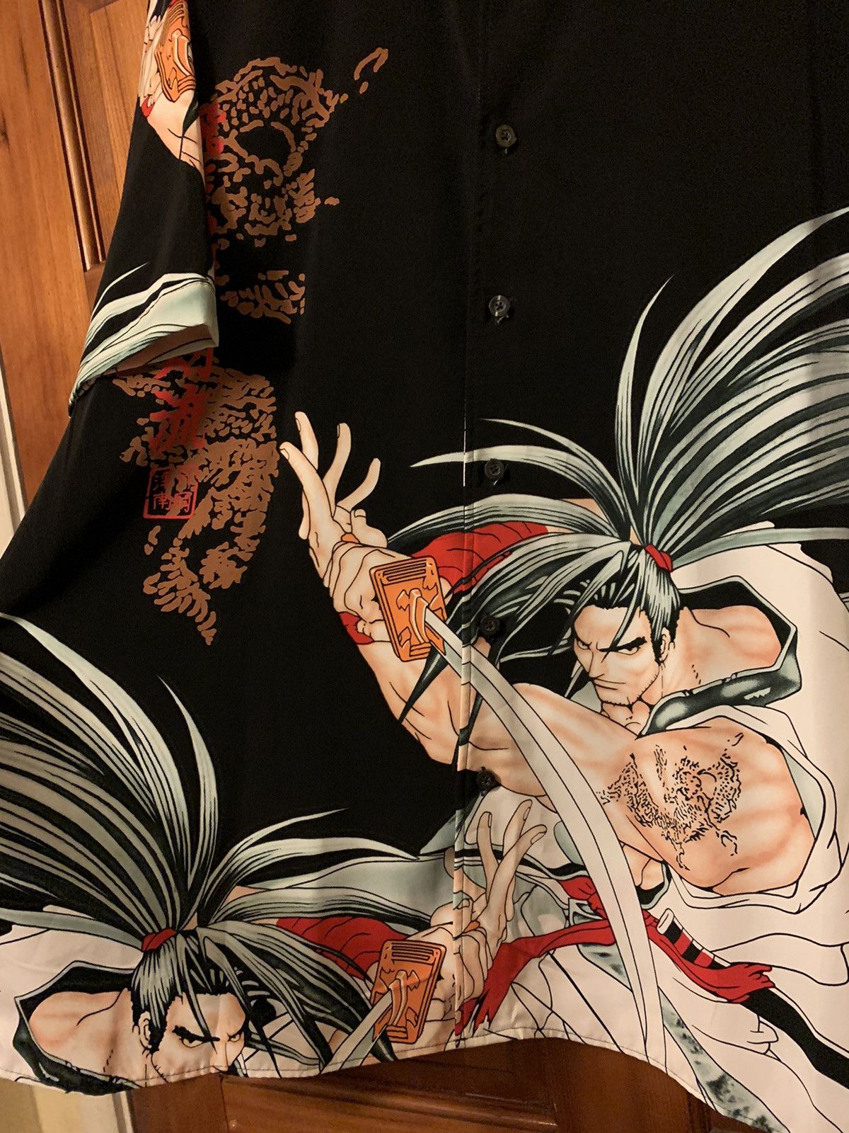 Vintage *RARE* Vintage Match One Anime Korean Made Button Shirt 2XL Size US XXL / EU 58 / 5 - 3 Thumbnail