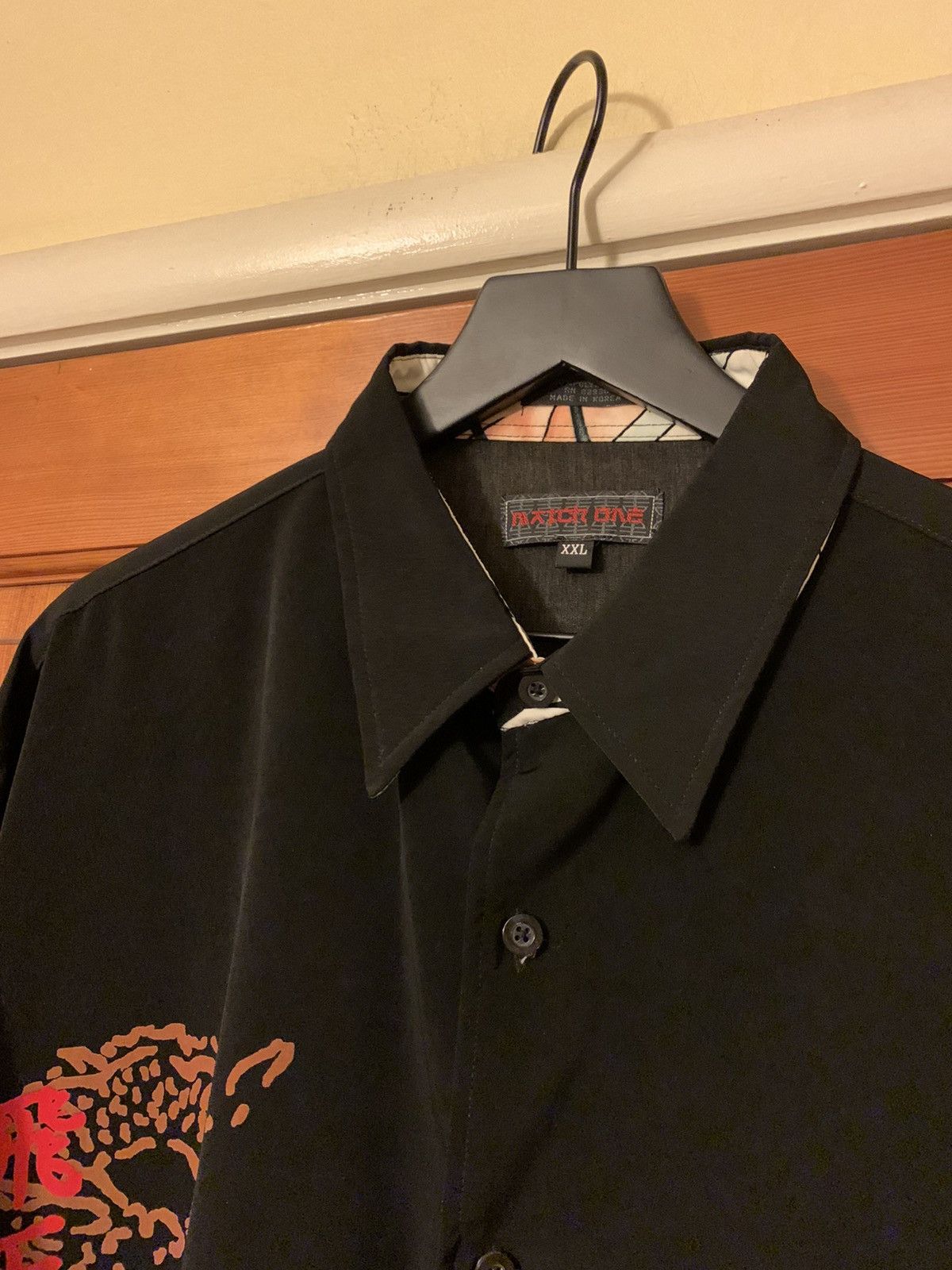 Vintage *RARE* Vintage Match One Anime Korean Made Button Shirt 2XL Size US XXL / EU 58 / 5 - 6 Thumbnail
