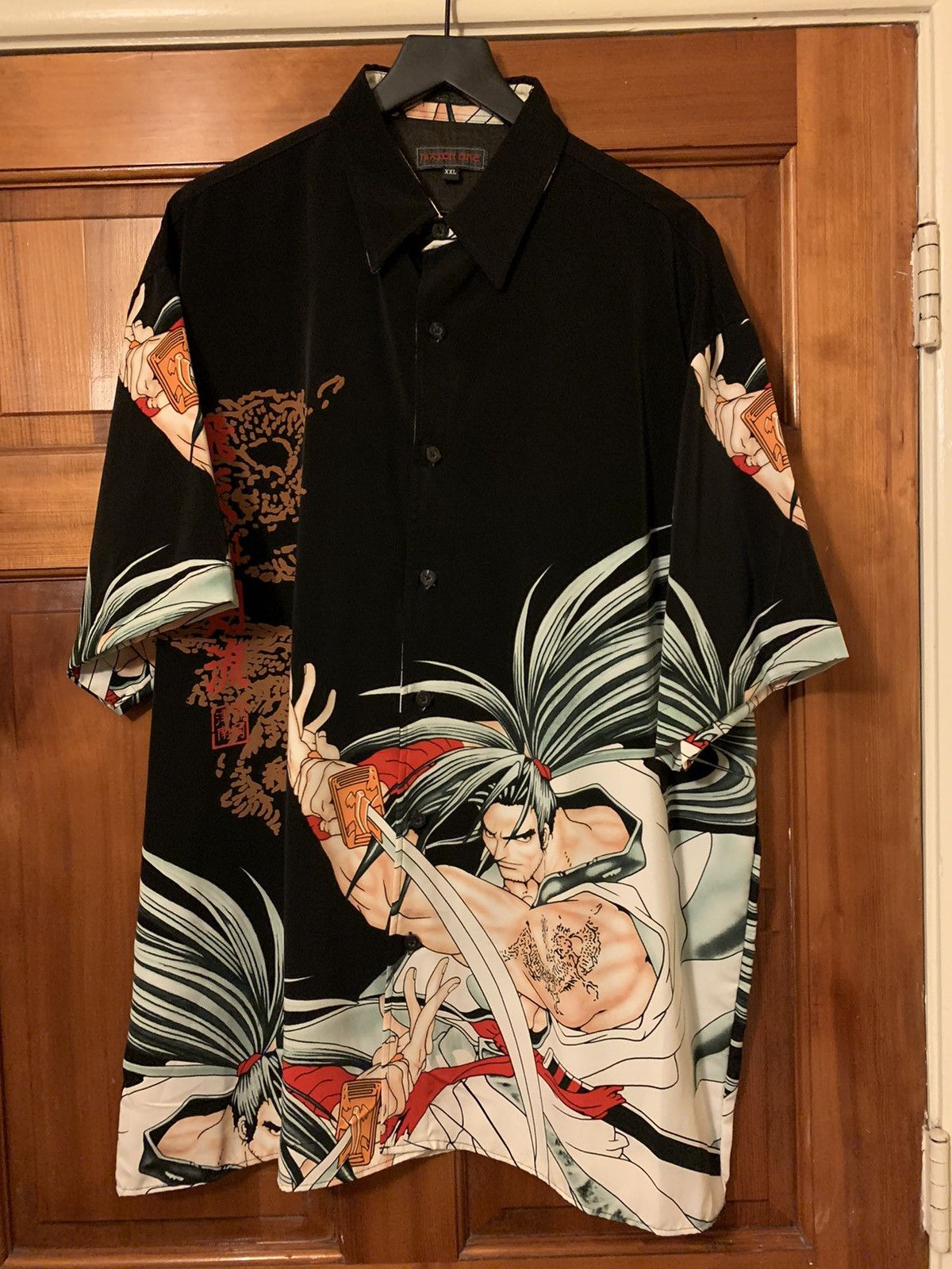 Vintage *RARE* Vintage Match One Anime Korean Made Button Shirt 2XL Size US XXL / EU 58 / 5 - 1 Thumbnail