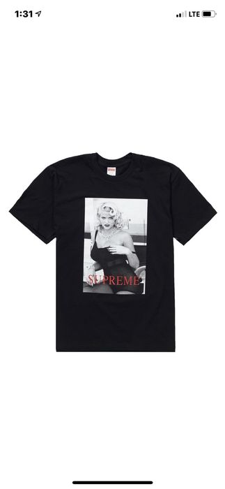 supreme anna nicole smith tee