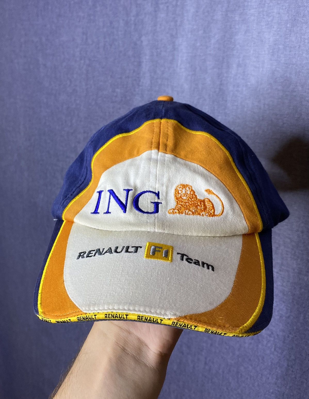 Formula 1 × Vintage Renault F1 team Formula 1 cap hat Size ONE SIZE - 1 Thumbnail