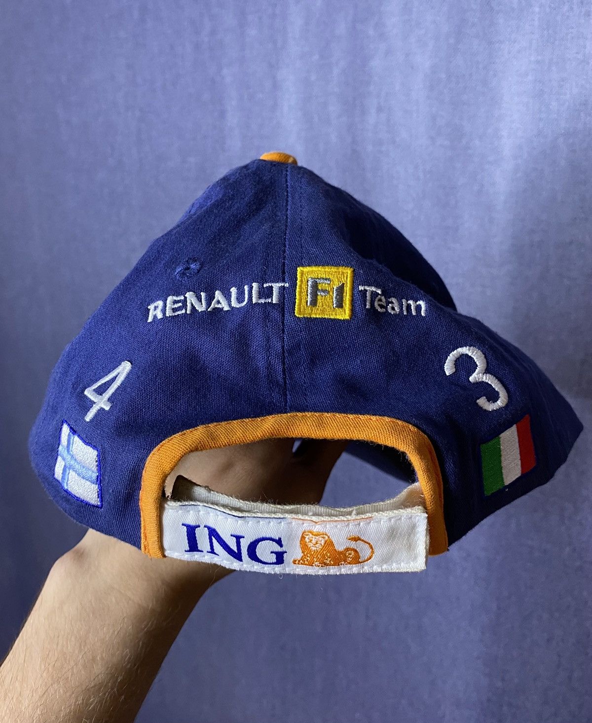 Formula 1 × Vintage Renault F1 team Formula 1 cap hat Size ONE SIZE - 2 Thumbnail