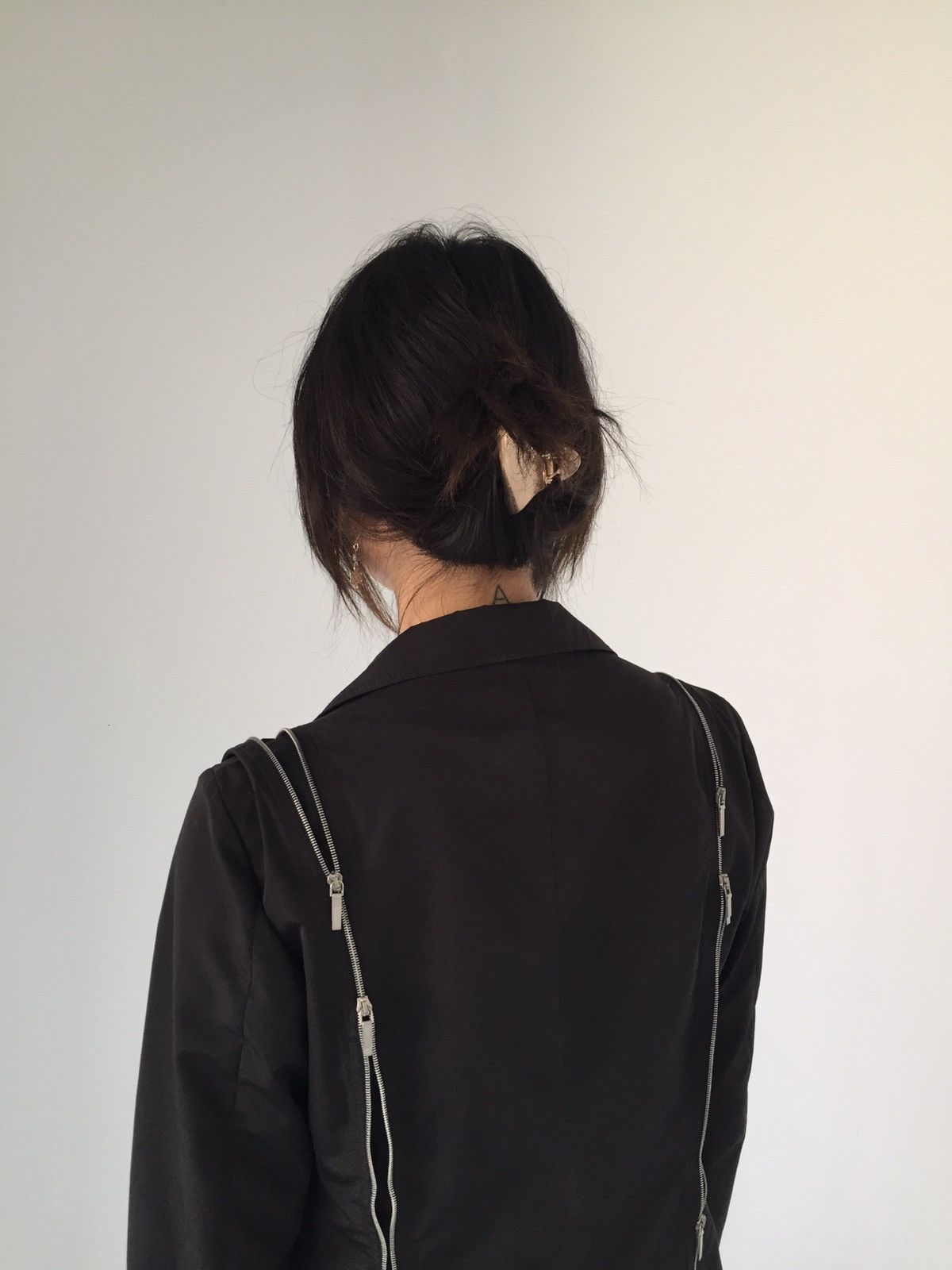 Jil Sander Jil Sander Multi Zipper Black Blazer Size 38S - 5 Thumbnail