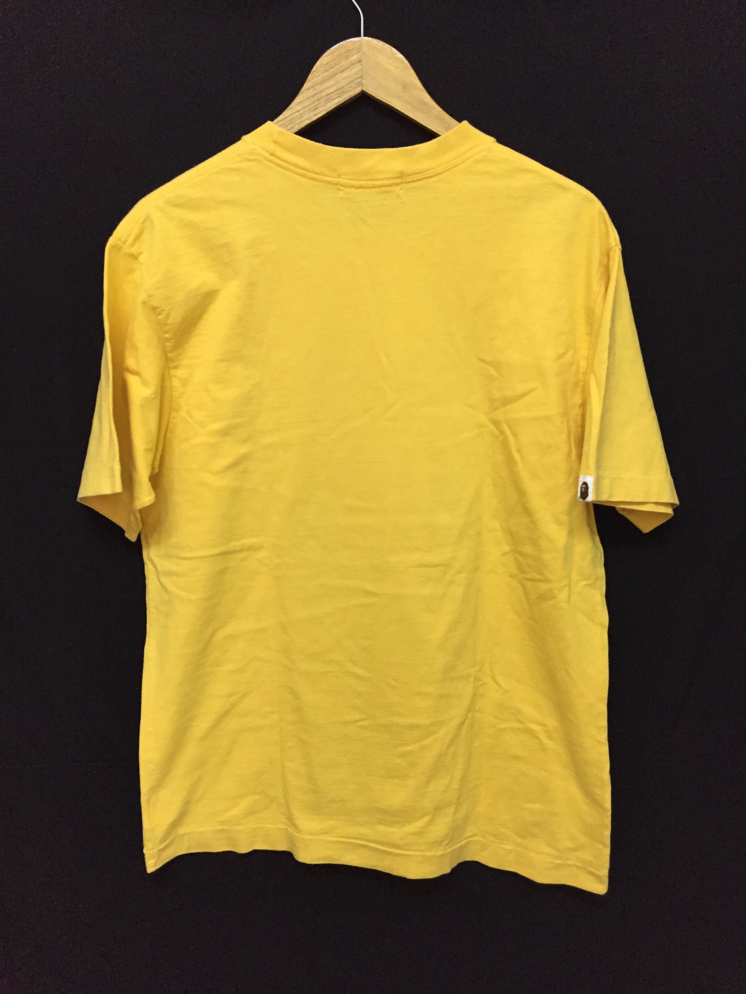Bape × Wtaps 1999 BAPE X WTAPS Yellow tee Size US L / EU 52-54 / 3 - 7 Thumbnail