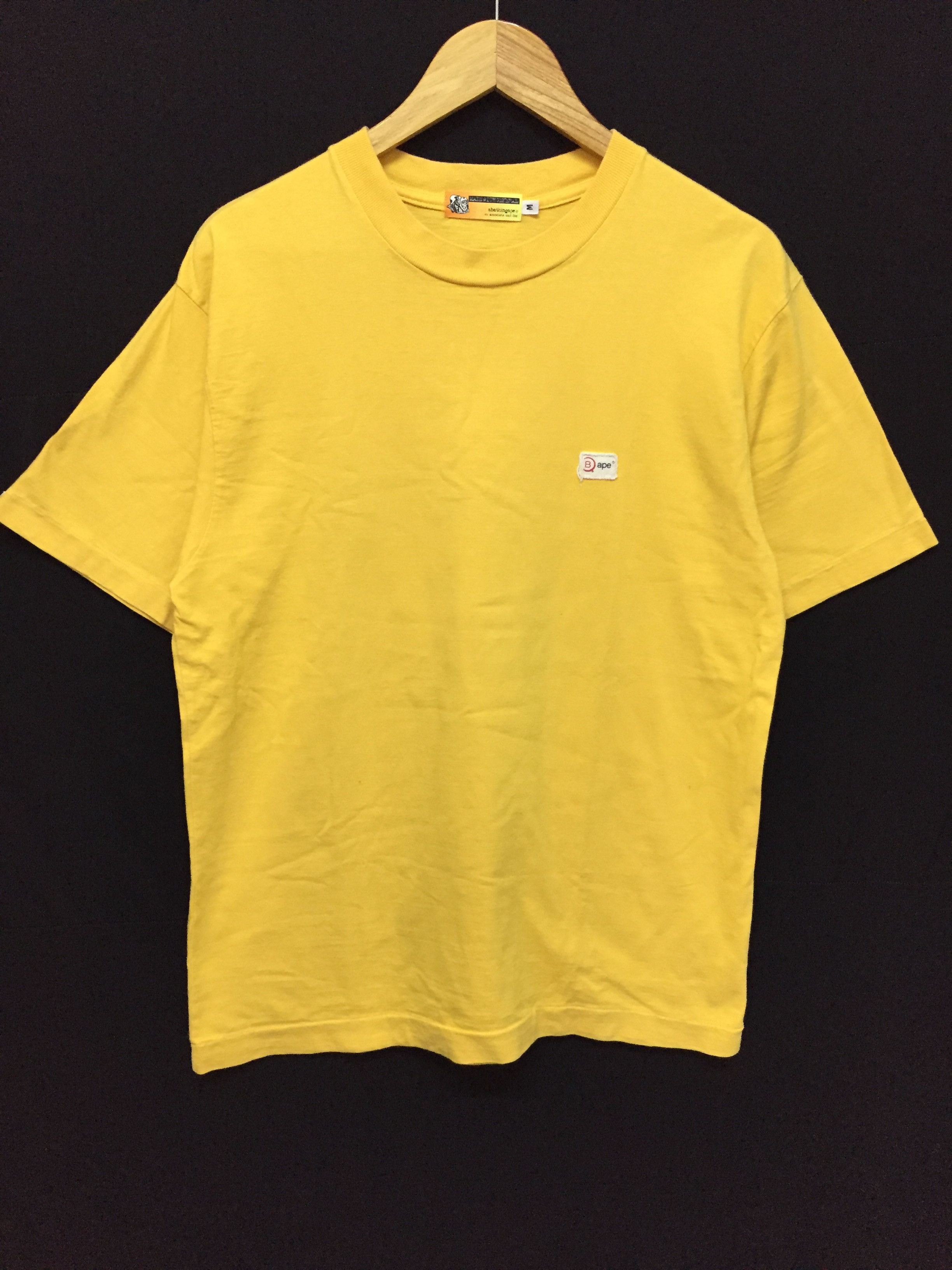 Bape × Wtaps 1999 BAPE X WTAPS Yellow tee Size US L / EU 52-54 / 3 - 3 Thumbnail