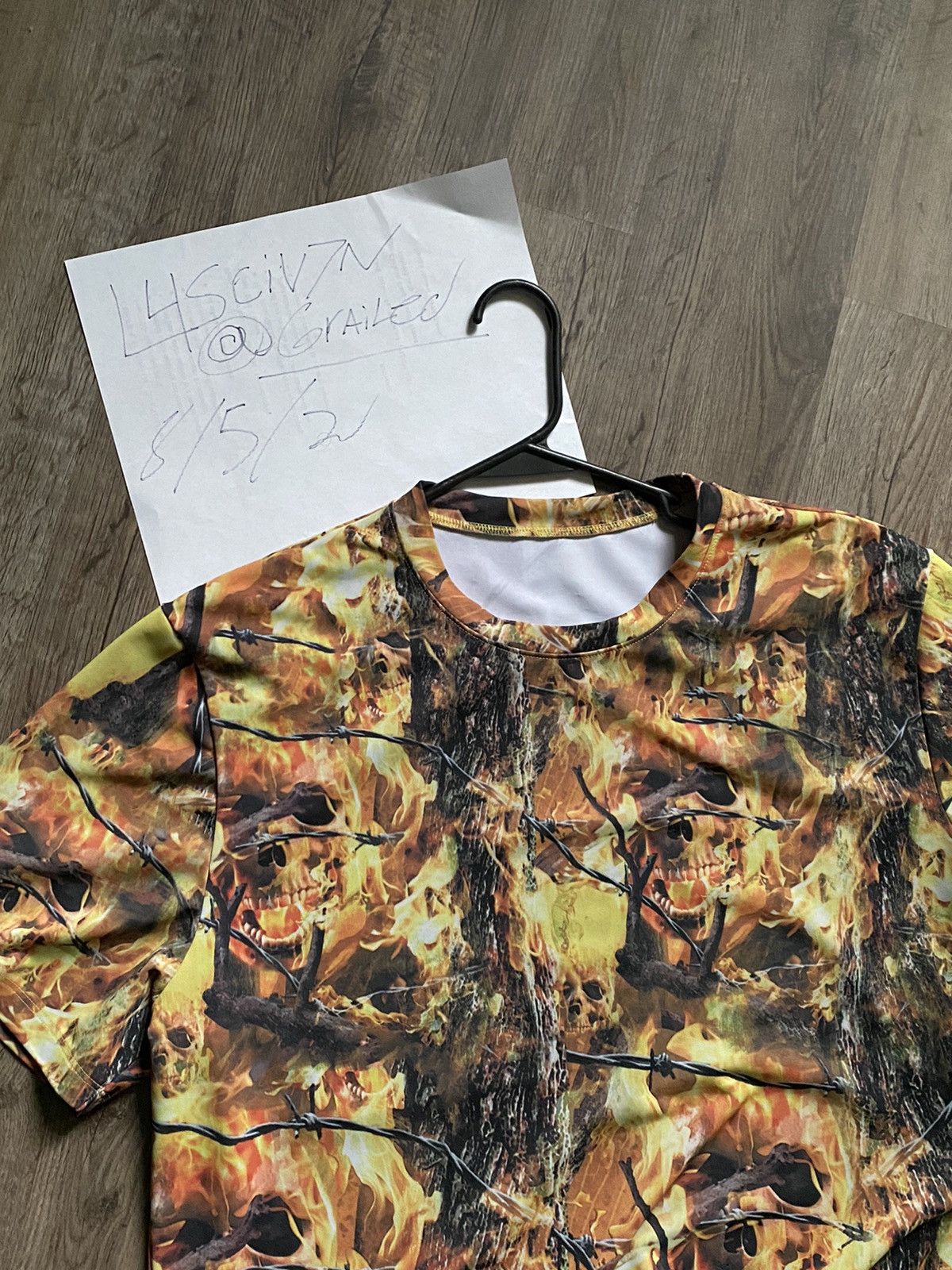 Warren Lotas Warren Lotas skull camo tee cut + sew Xl Size US XL / EU 56 / 4 - 3 Thumbnail