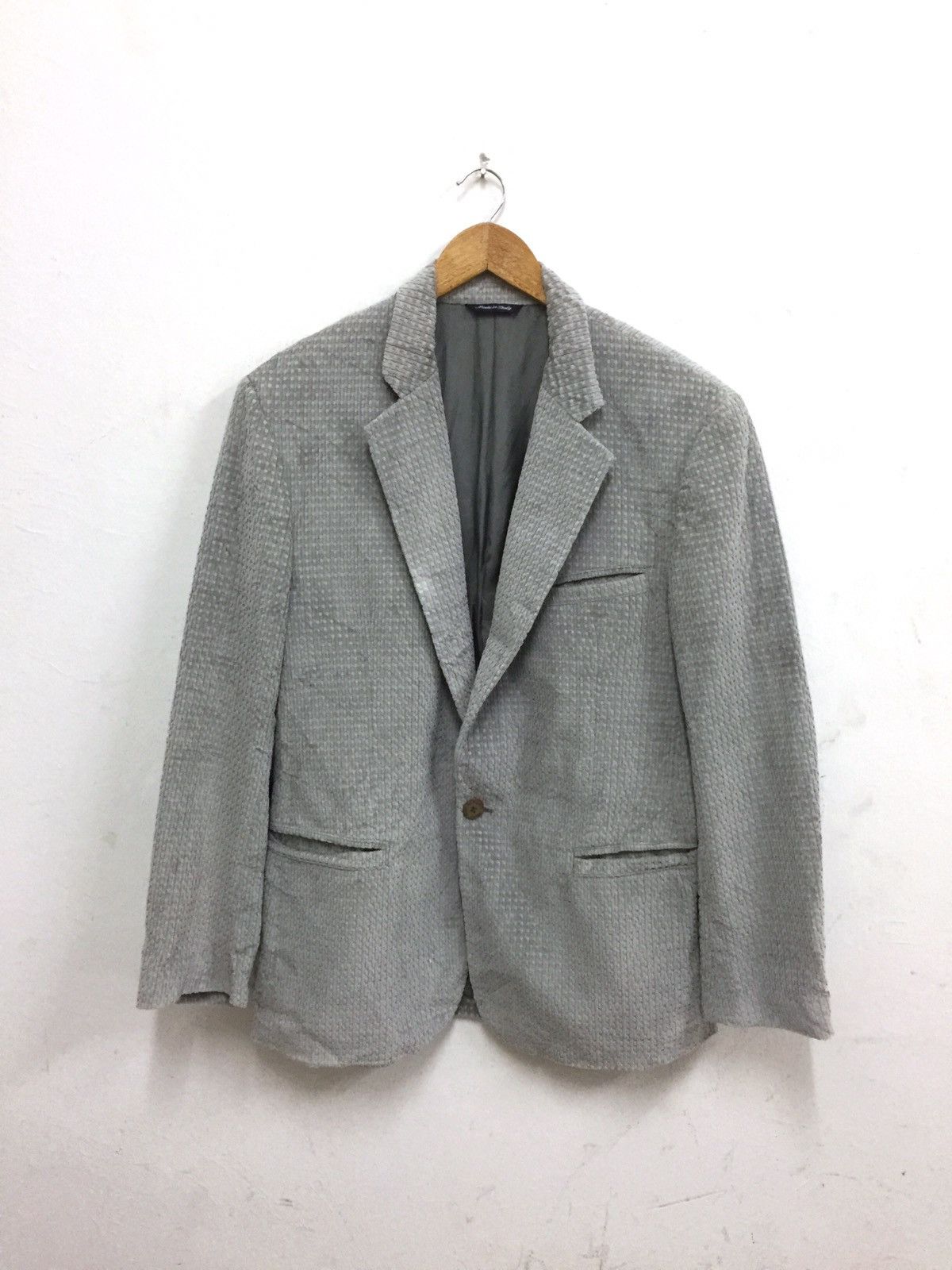 Versace Jeans Couture Vintage Versace Single Button Blazer Coat Size 36R - 1 Thumbnail