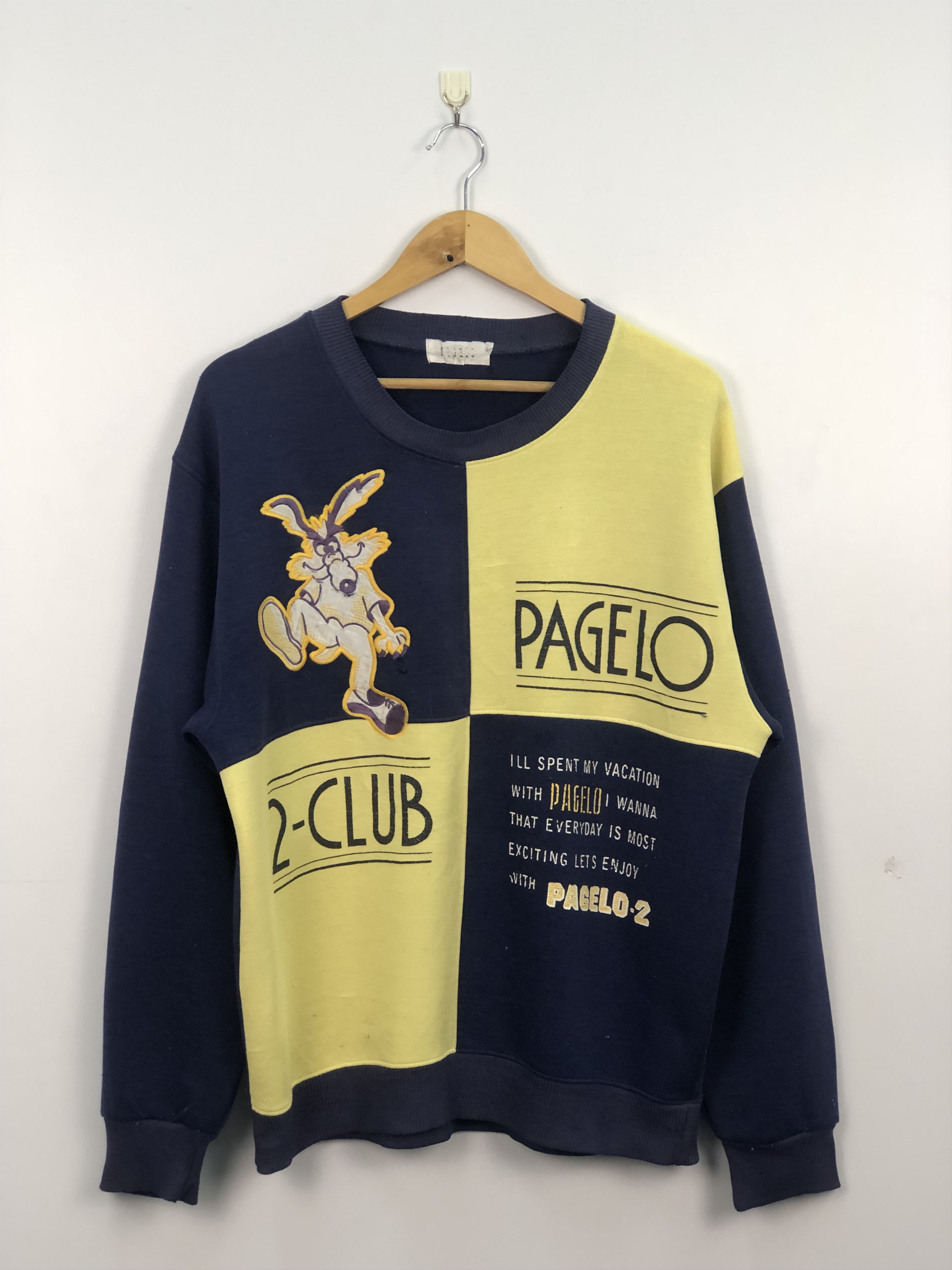 Vintage Vintage Pagelo Sweatshirt Size US L / EU 52-54 / 3 - 1 Thumbnail