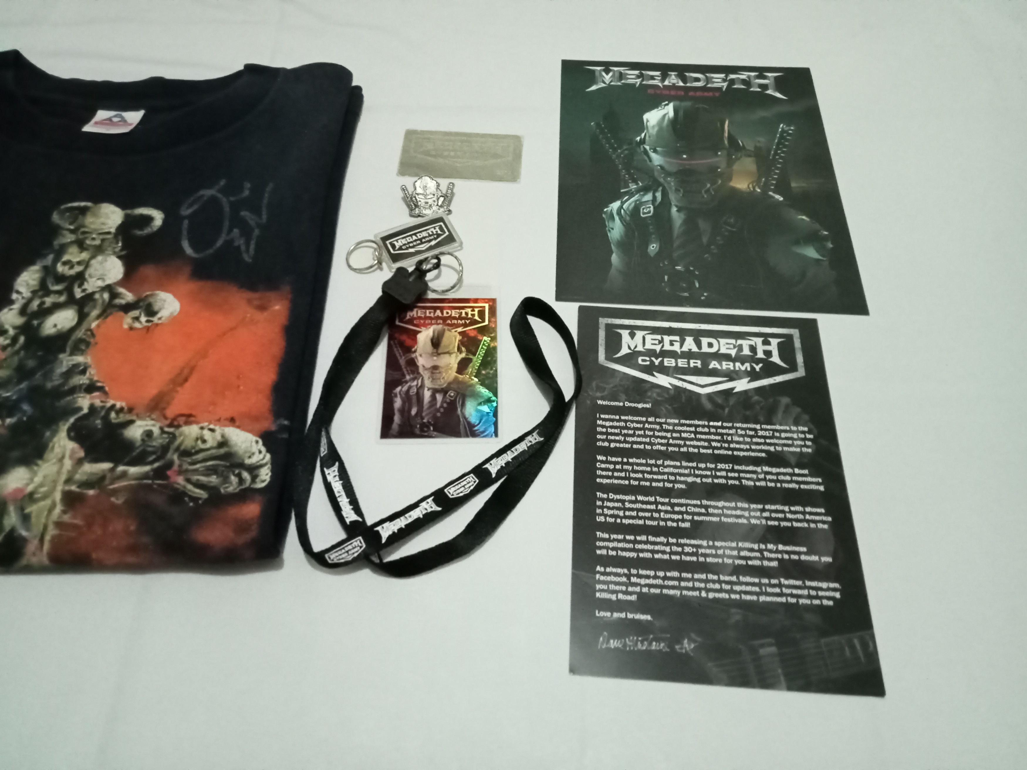 Band Tees Vintage 90's Tour Megadeth Chaos Comics Long Sleeve Size US XL / EU 56 / 4 - 9 Thumbnail