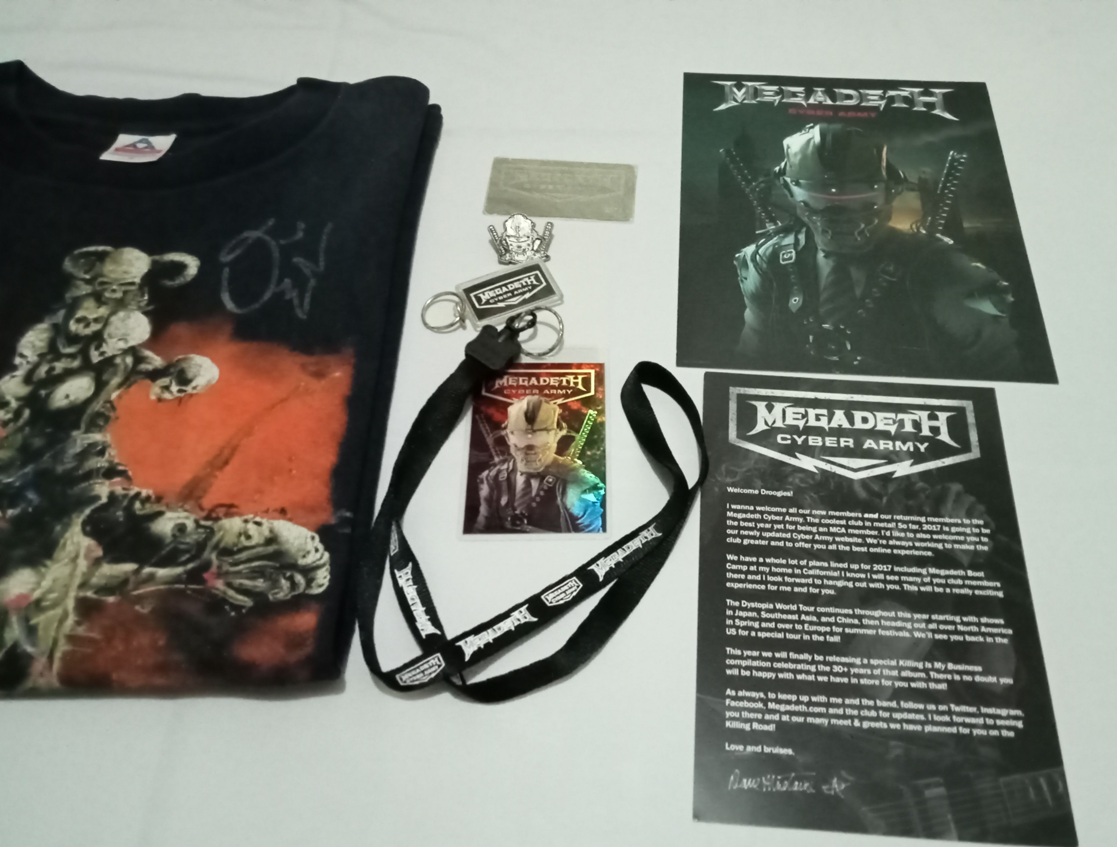 Band Tees Vintage 90's Tour Megadeth Chaos Comics Long Sleeve Size US XL / EU 56 / 4 - 6 Thumbnail