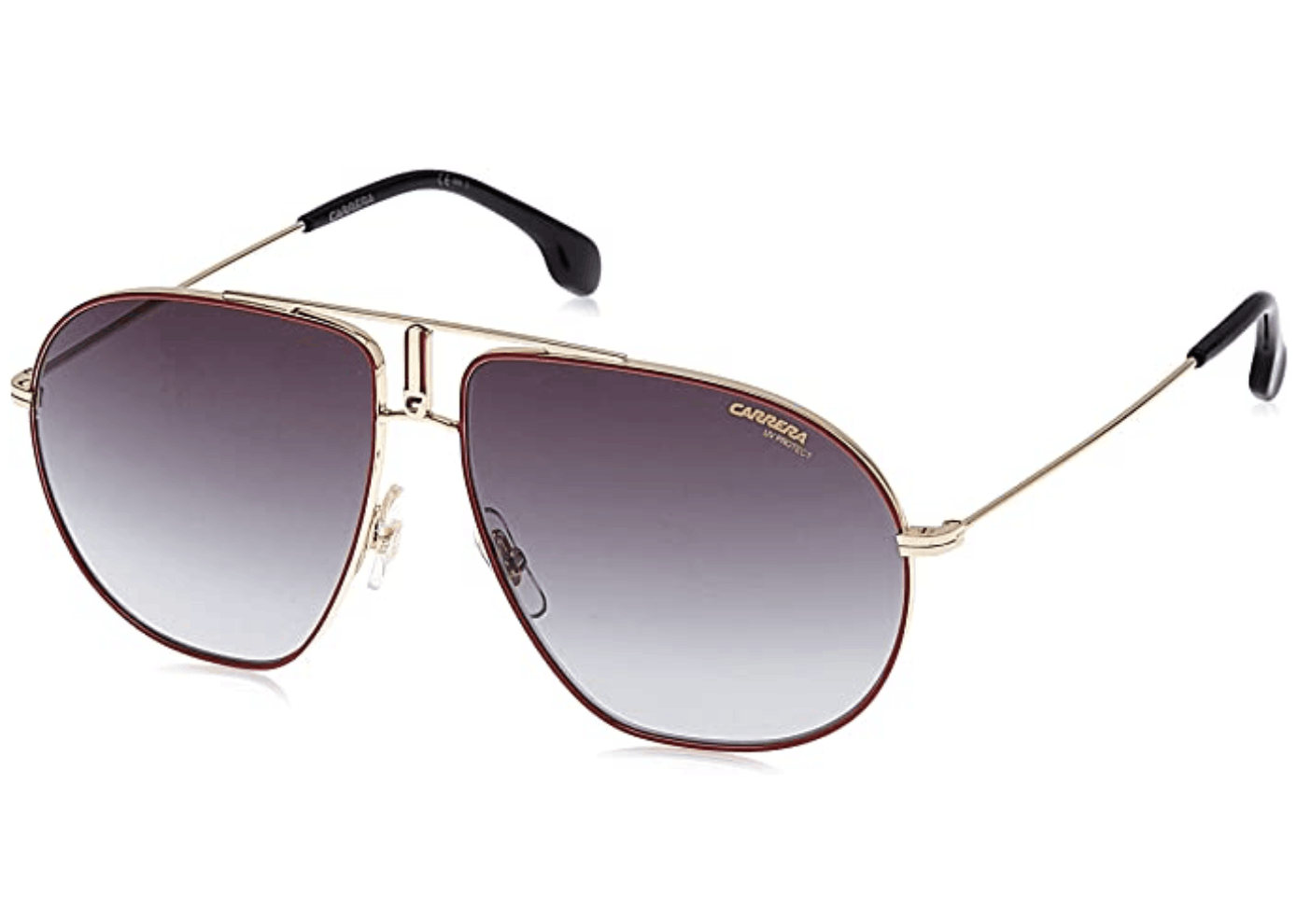 Carrera Carrera Bound Pilot Sunglasses Red Lens Grailed