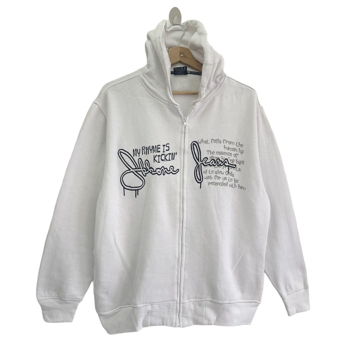 Welcome Skateboards Skkone Jeans Gravity Printed Zipped Hoodies Size M Size US M / EU 48-50 / 2 - 2 Thumbnail