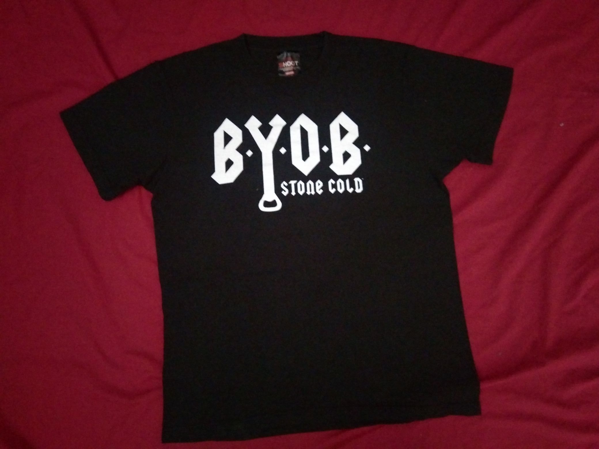 Vintage × WWE Vtg Y2K 2005 WWE Stone Cold Steve Austin BYOB tshirt Size US M / EU 48-50 / 2 - 2 Thumbnail