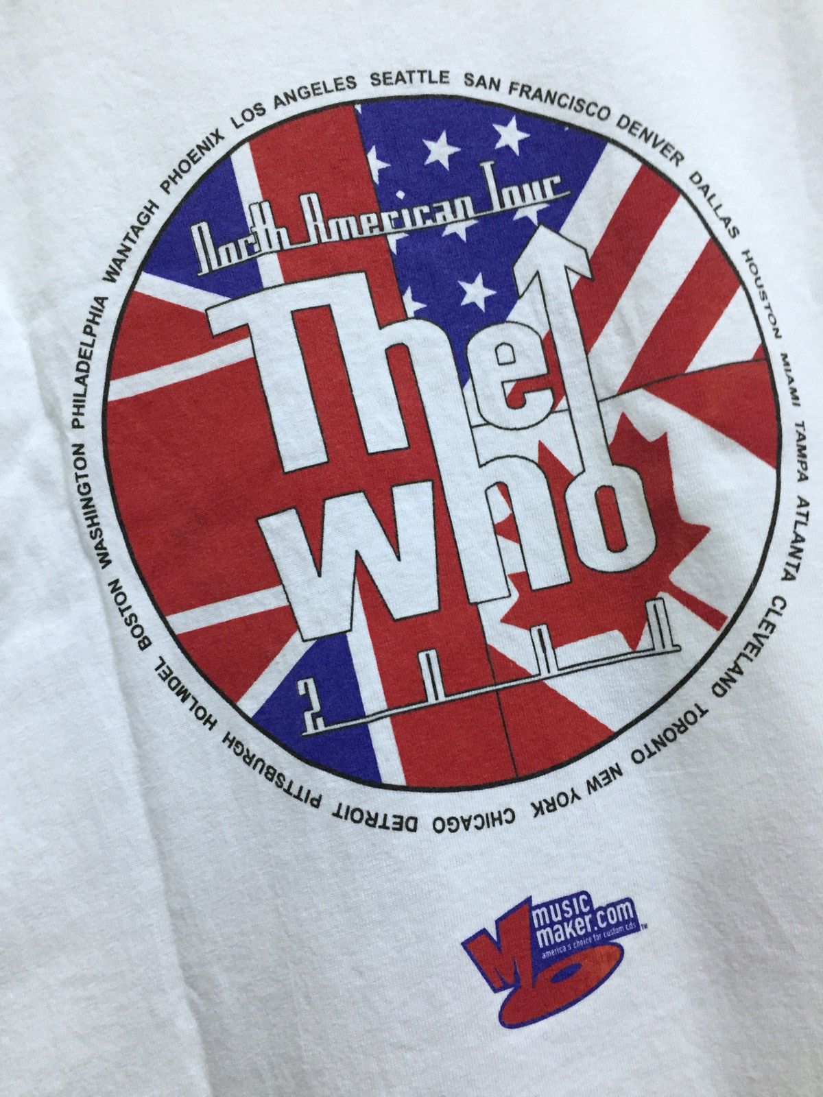 Band Tees Vintage The Who T Shirt Size US L / EU 52-54 / 3 - 6 Thumbnail