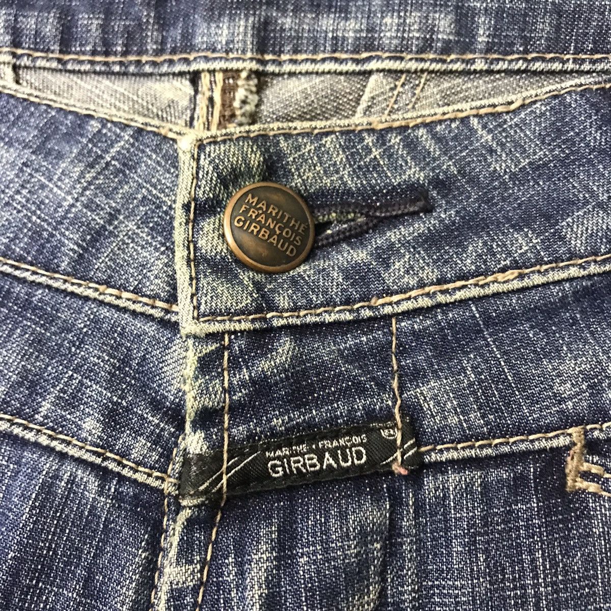 Marithe + Francois Girbaud Marithe Francois Girbaud Denim Flared Nice Design Size US 32 / EU 48 - 12 Thumbnail