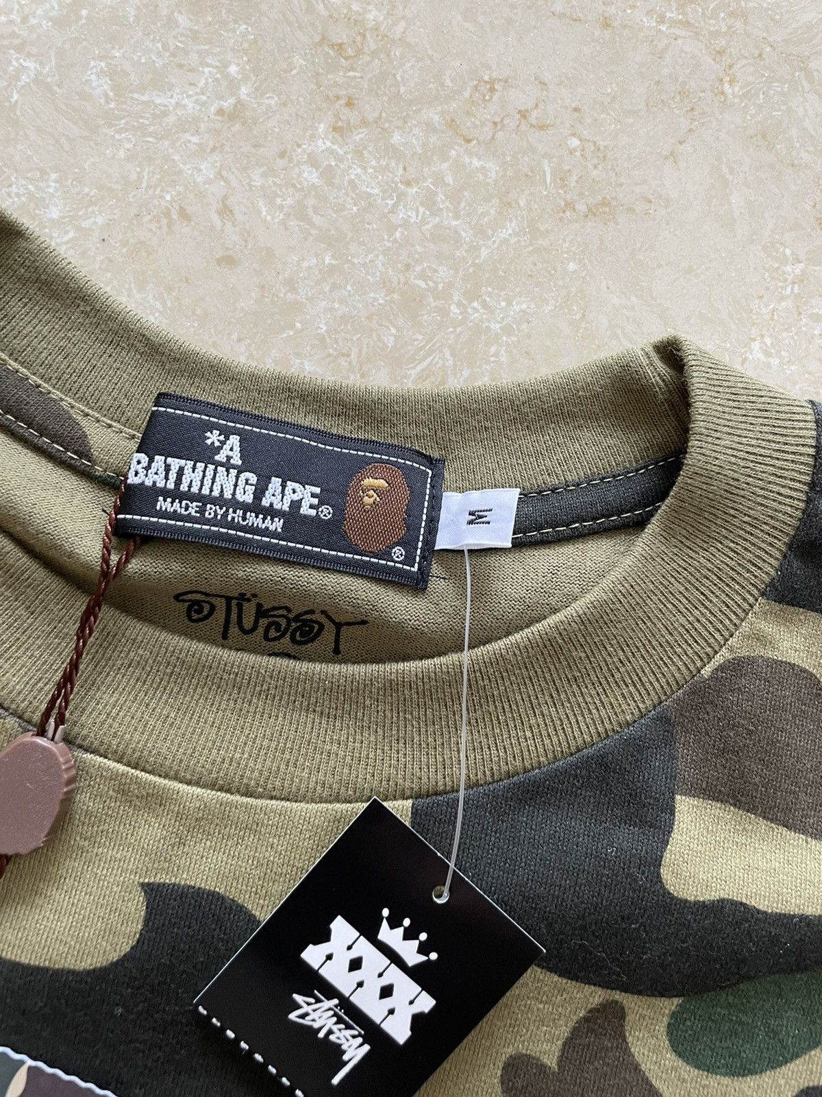 Bape × Stussy Bape stussy 30th anniversary 1st Camo tee M Size US M / EU 48-50 / 2 - 3 Thumbnail