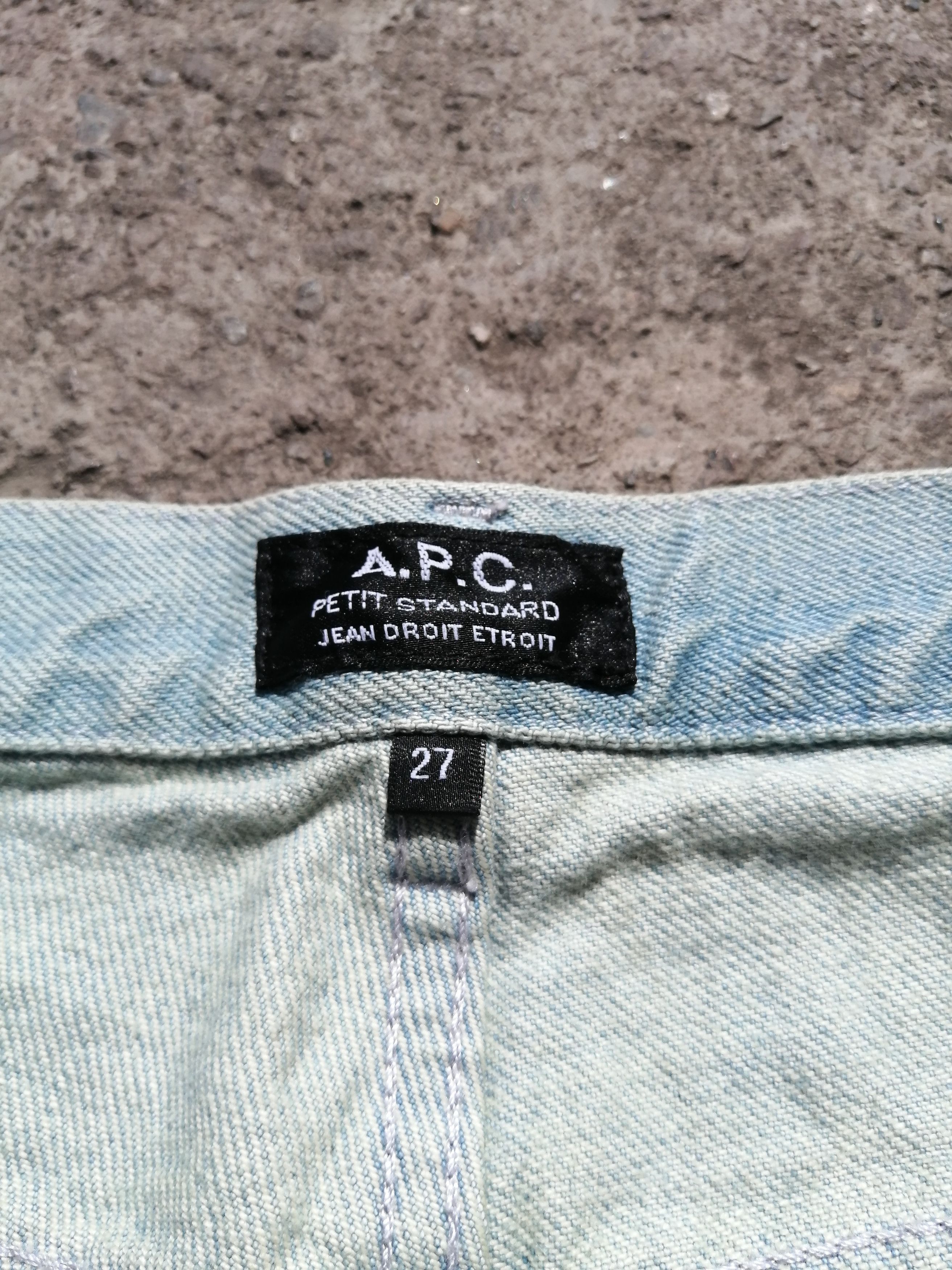 A.P.C. Petit Standard - Jean Droit Etroit Skinny Size US 27 - 5 Thumbnail
