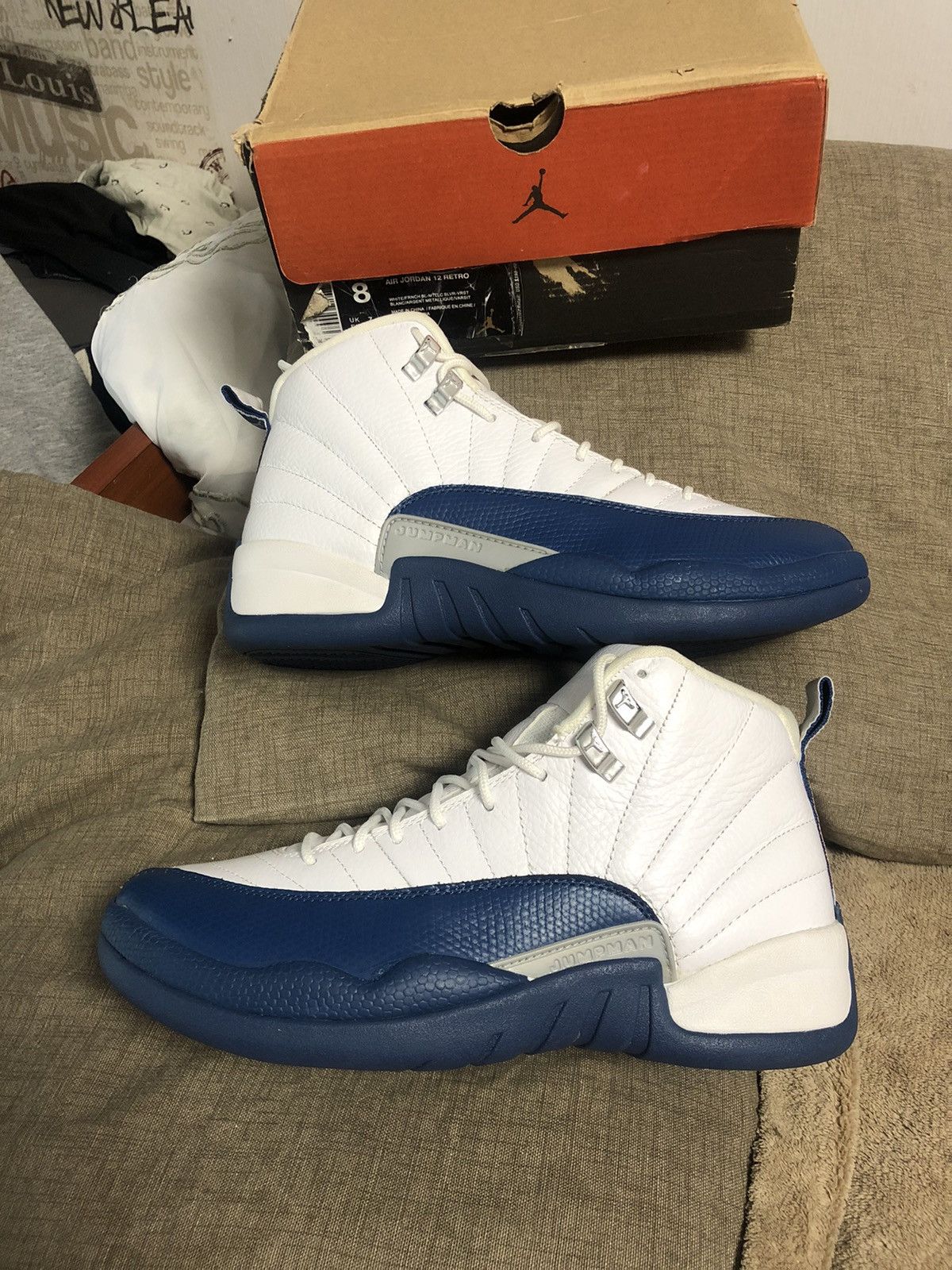 air jordan 12 “french blue” 2016 Jordan 12 Retro “French Blue and White” main image 2