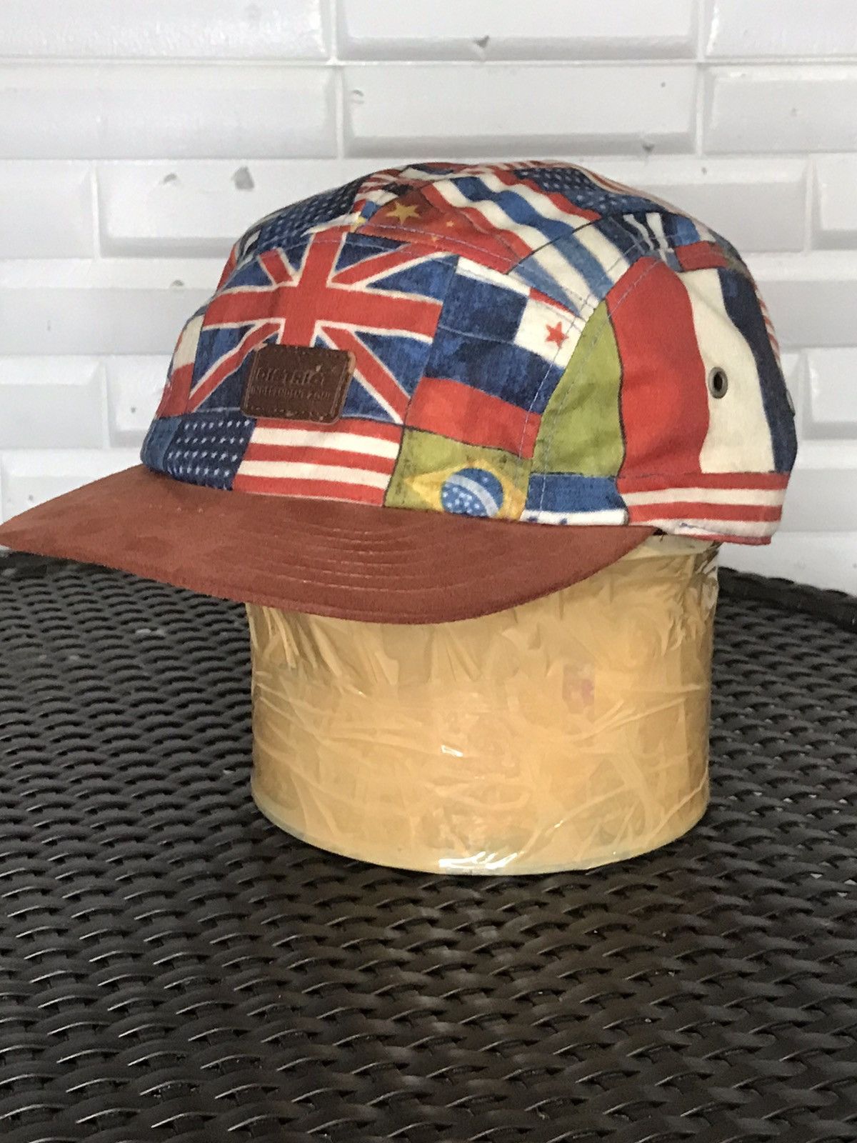 District UNITED ARROWS × Vintage Vintage District Hat X 6 Panel FullPrint X United Arrow Size ONE SIZE - 4 Thumbnail