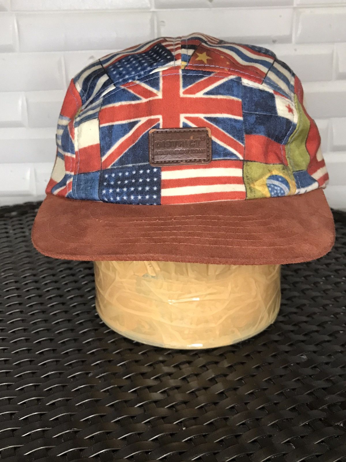 District UNITED ARROWS × Vintage Vintage District Hat X 6 Panel FullPrint X United Arrow Size ONE SIZE - 3 Thumbnail