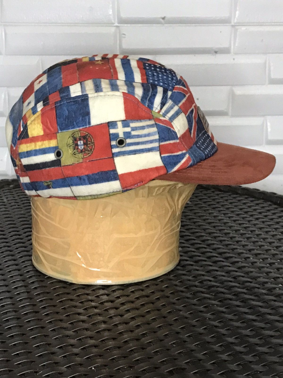District UNITED ARROWS × Vintage Vintage District Hat X 6 Panel FullPrint X United Arrow Size ONE SIZE - 7 Thumbnail