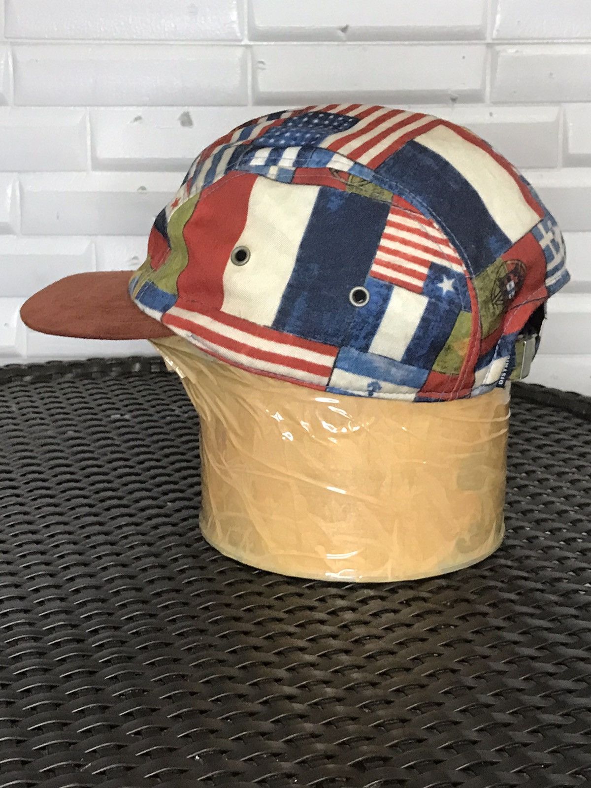 District UNITED ARROWS × Vintage Vintage District Hat X 6 Panel FullPrint X United Arrow Size ONE SIZE - 5 Thumbnail