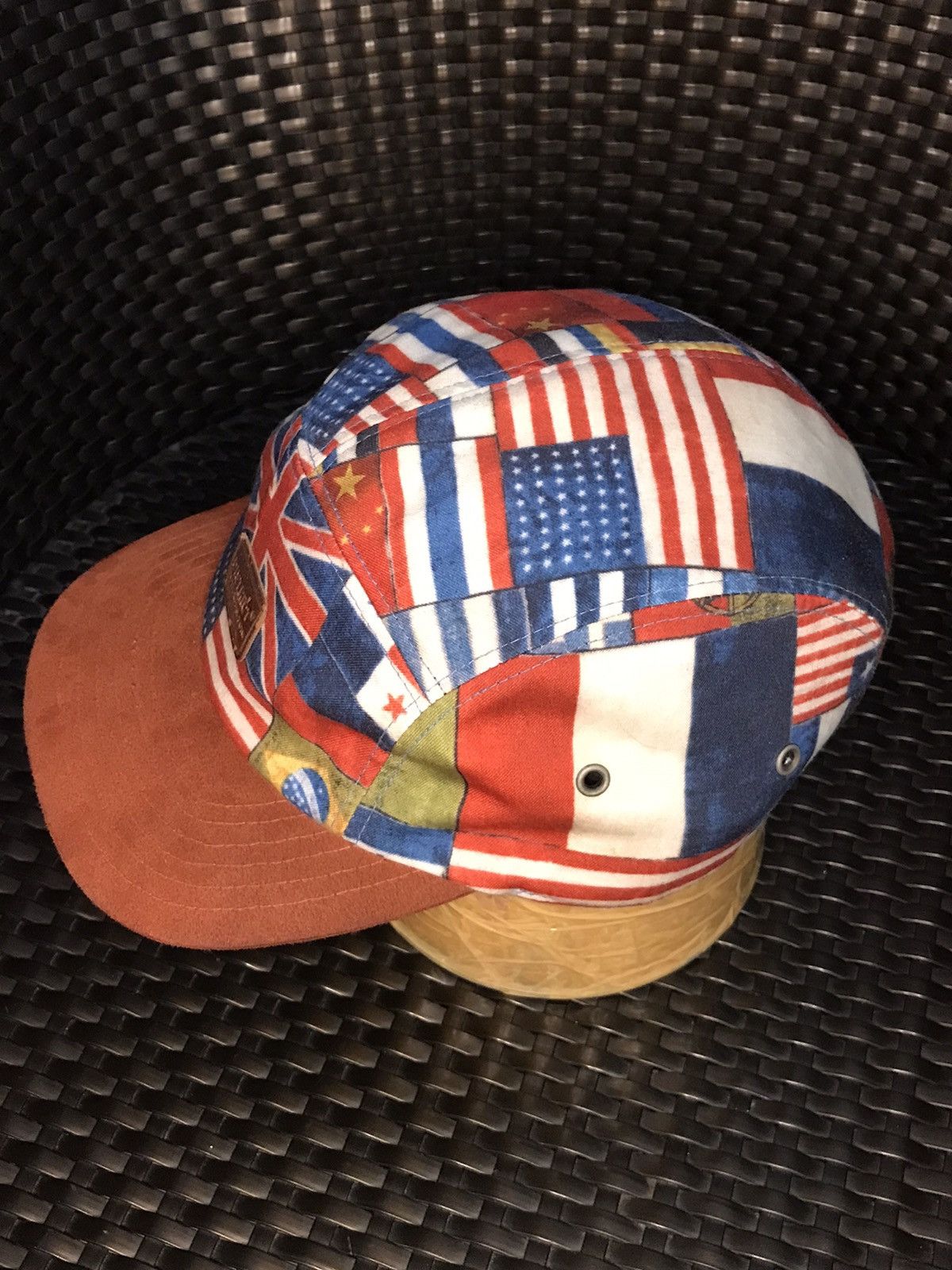 District UNITED ARROWS × Vintage Vintage District Hat X 6 Panel FullPrint X United Arrow Size ONE SIZE - 2 Thumbnail