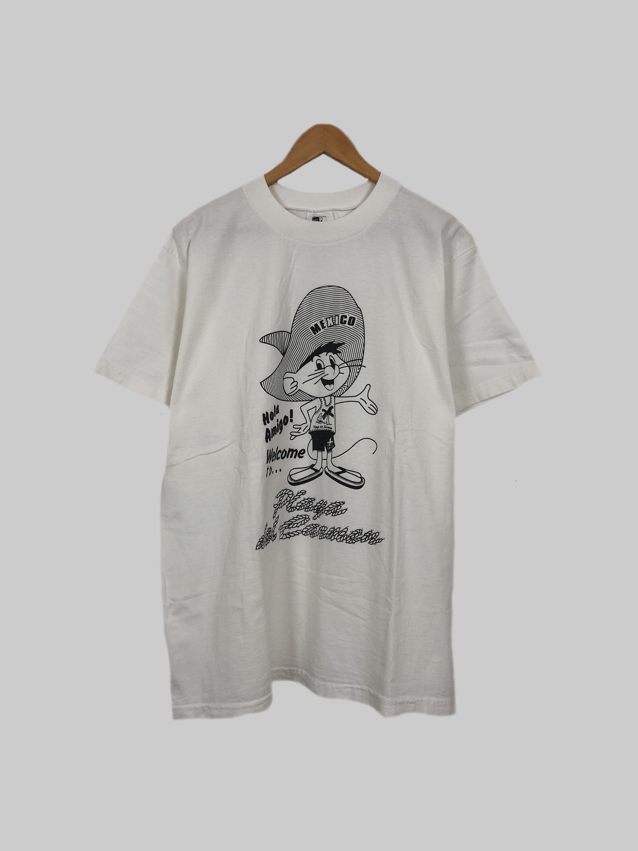 Cartoon Network Vintage 00s Speedy Gonzales Mexico Hola Amigo (Scooby Doo) Size US L / EU 52-54 / 3 - 1 Thumbnail