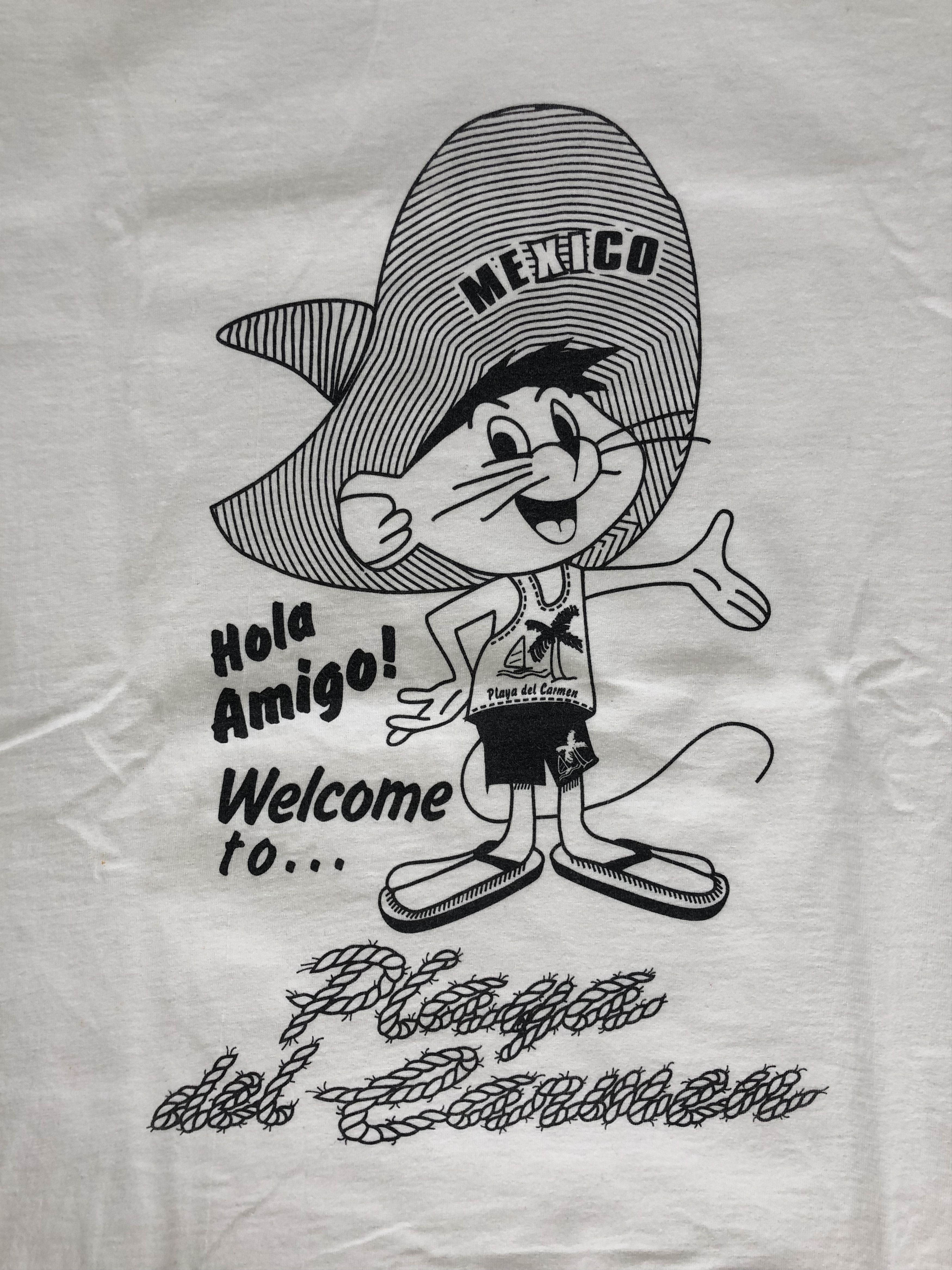 Cartoon Network Vintage 00s Speedy Gonzales Mexico Hola Amigo (Scooby Doo) Size US L / EU 52-54 / 3 - 2 Thumbnail