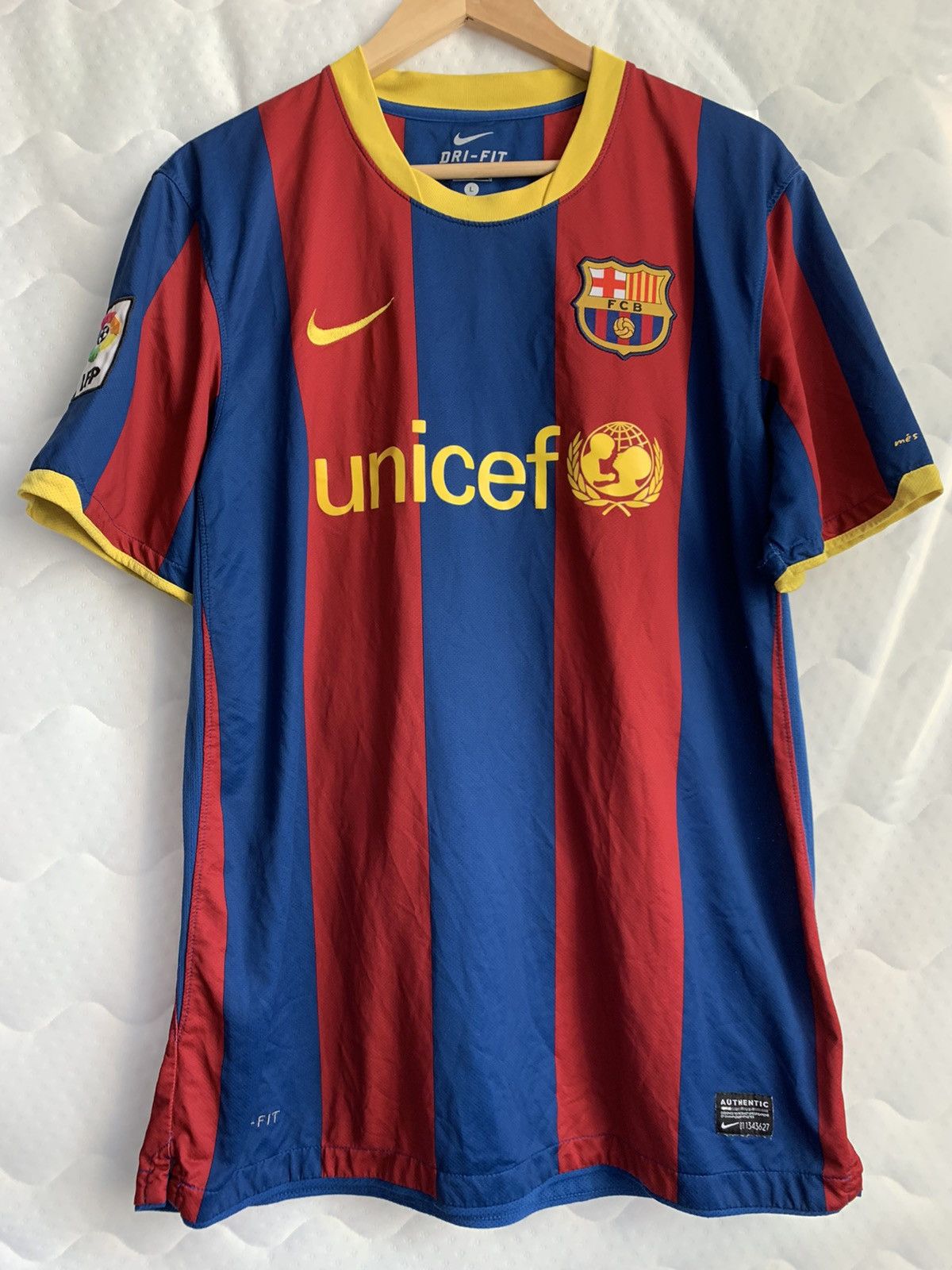 Nike Barcelona Umberto Soccer Jersey Vintage 