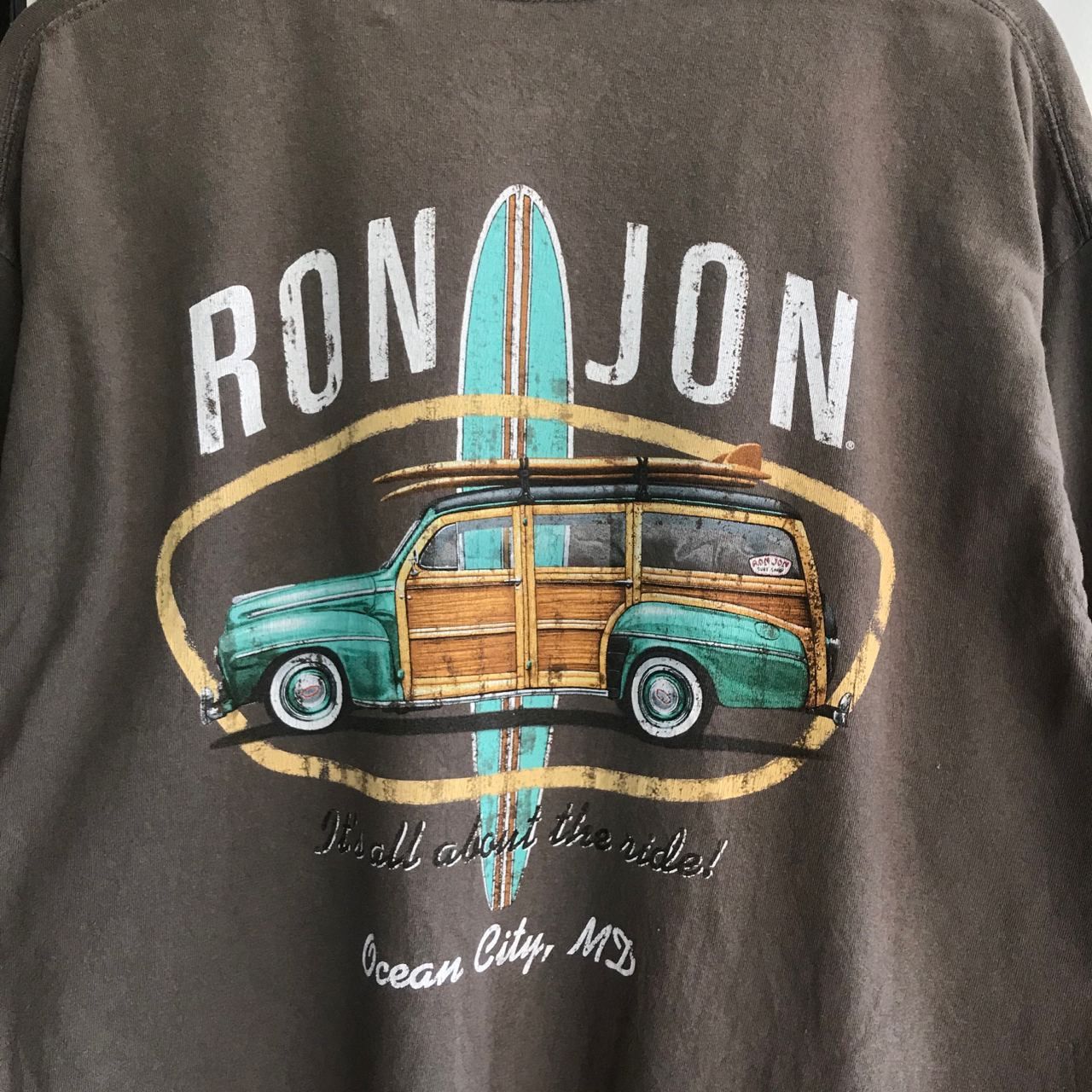 Japanese Brand × Ron Jon Surf Shop 🔥 Vintage Ron Jon Surf Shop Ocean City,D Design T-shirt Size US XL / EU 56 / 4 - 2 Thumbnail